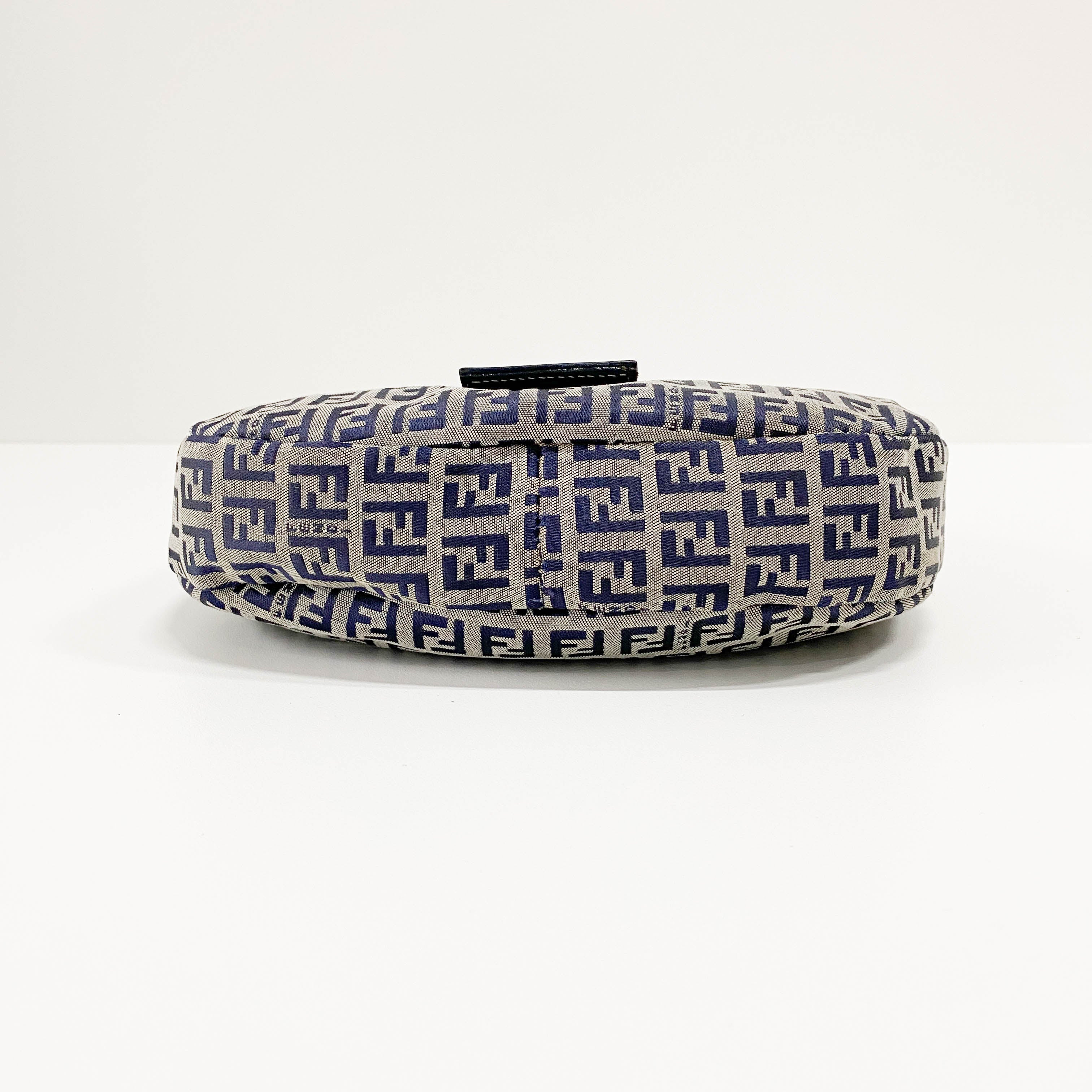 Zucca Mini Navy Hobo Shoulder Bag