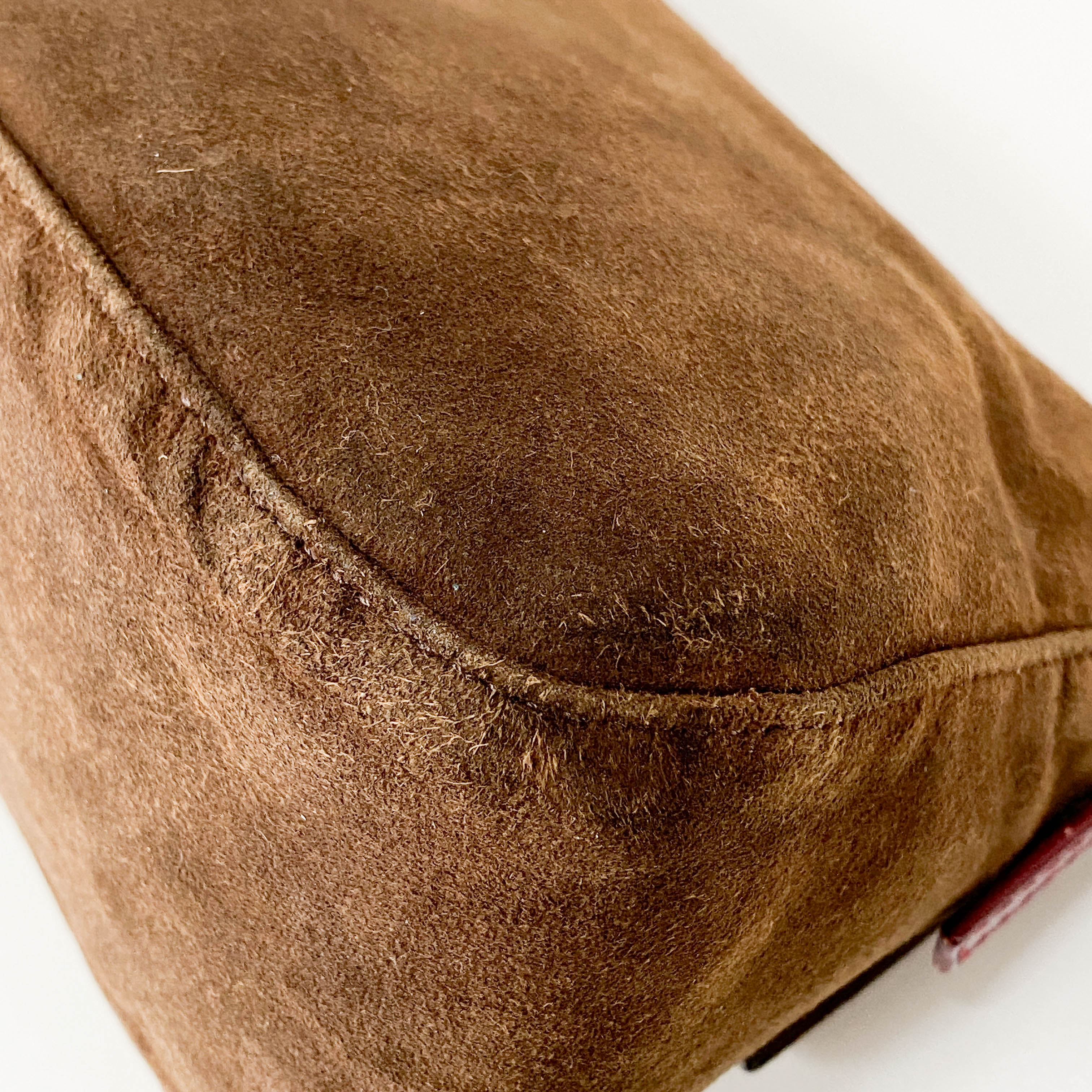 Mini Mamma Baguette Embroidered Shoulder Bag