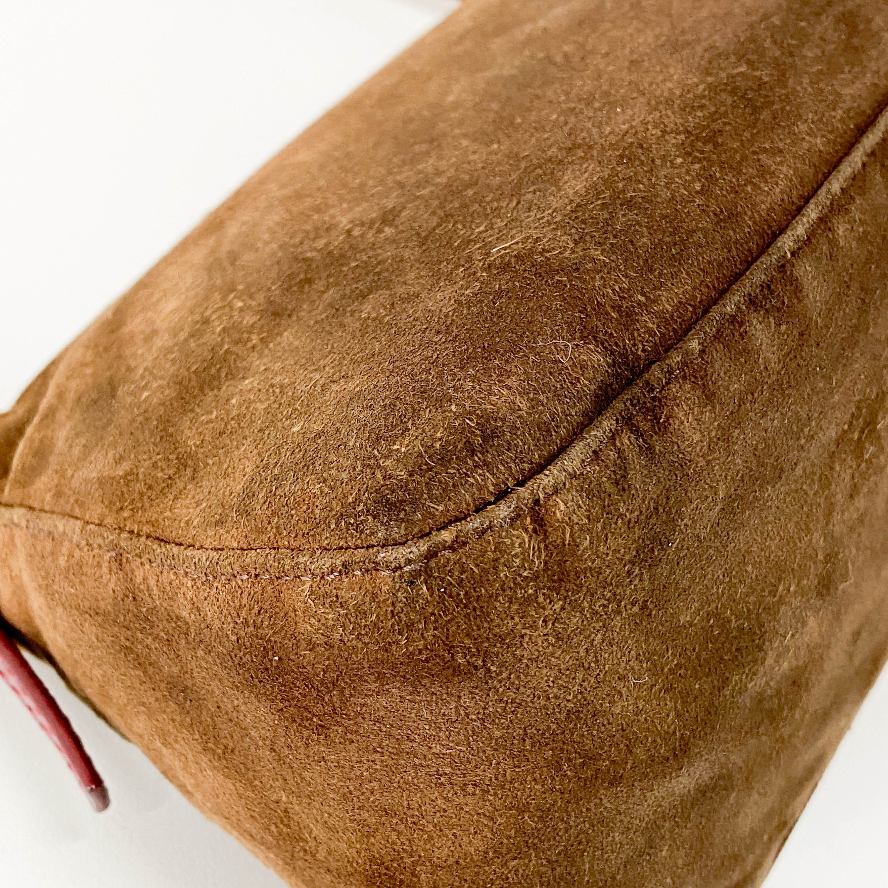 Mini Mamma Baguette Embroidered Shoulder Bag