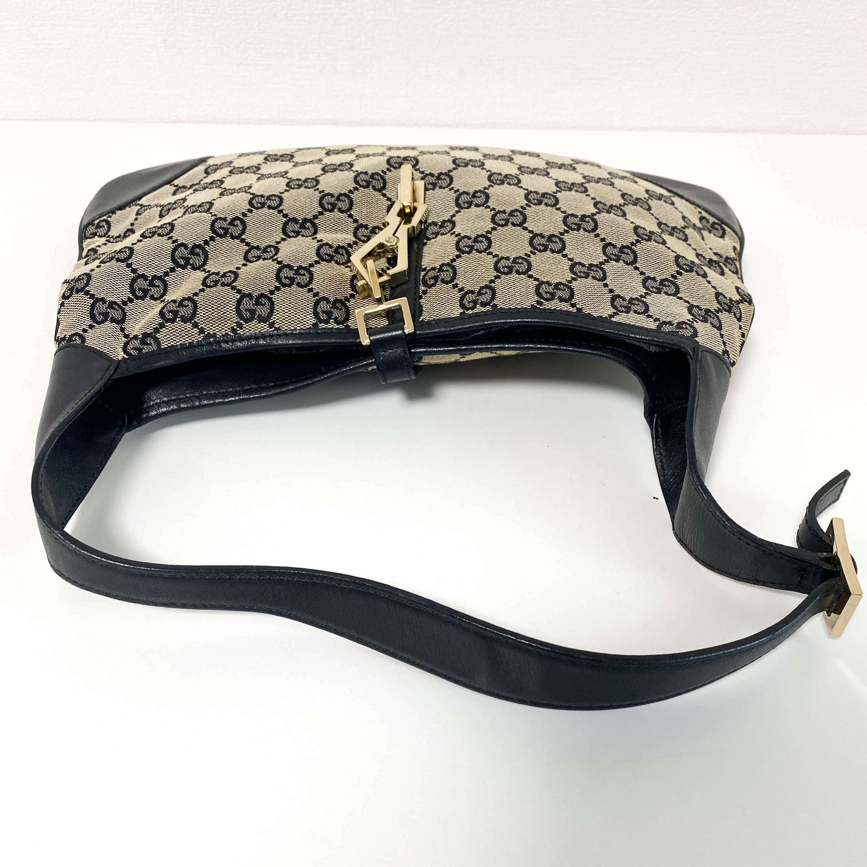 Jackie Black GG Canvas Shoulder Bag