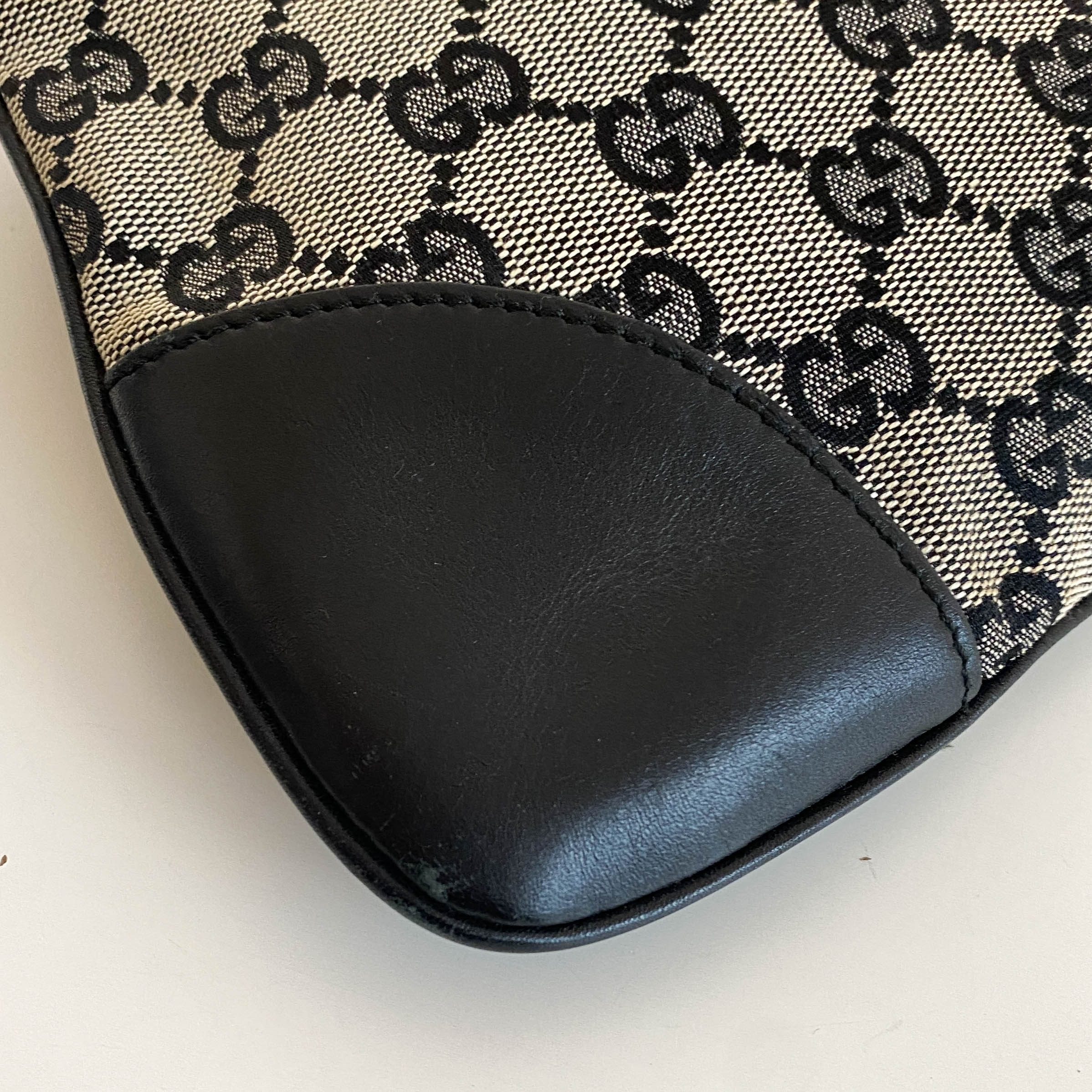 Jackie Black GG Canvas Shoulder Bag