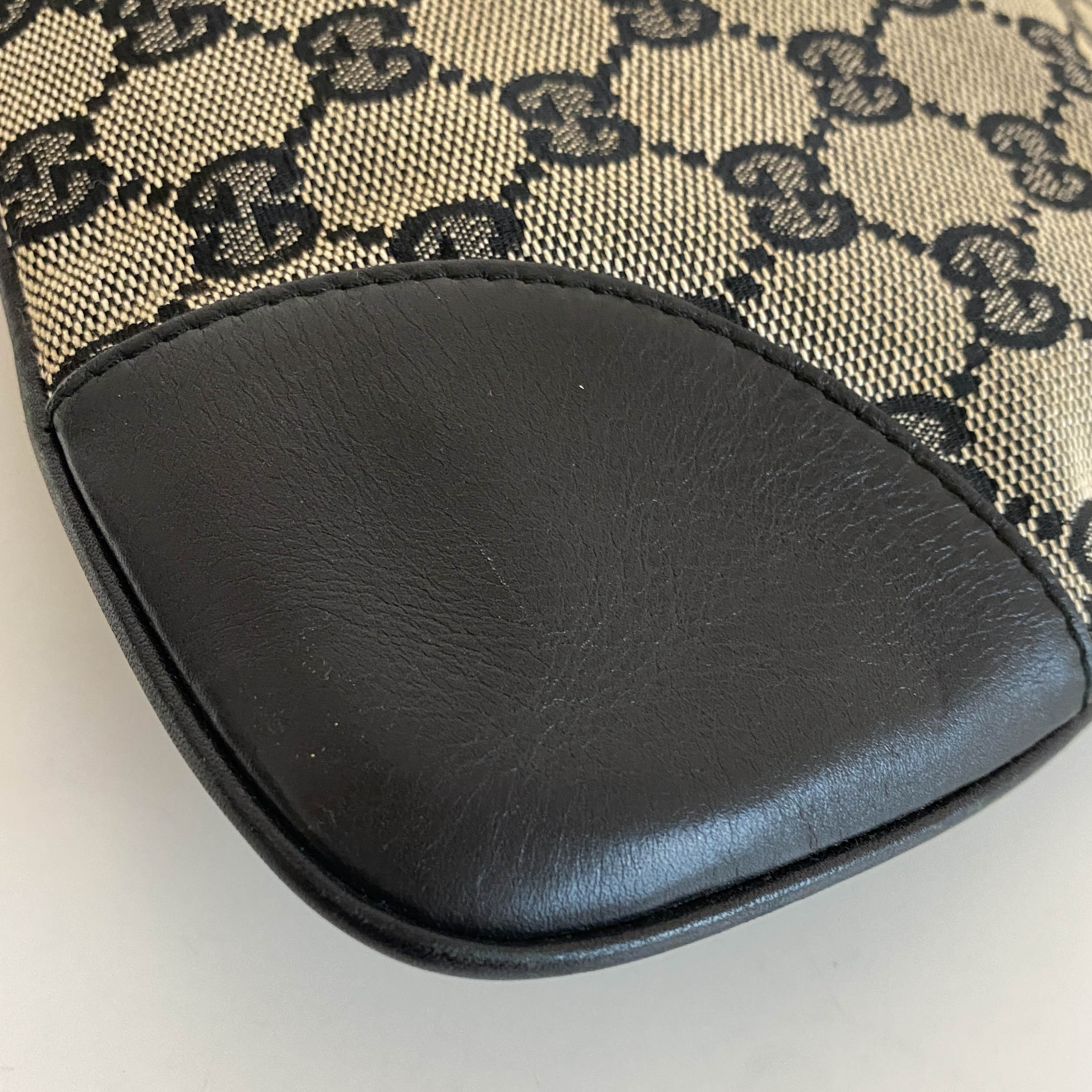 Jackie Black GG Canvas Shoulder Bag