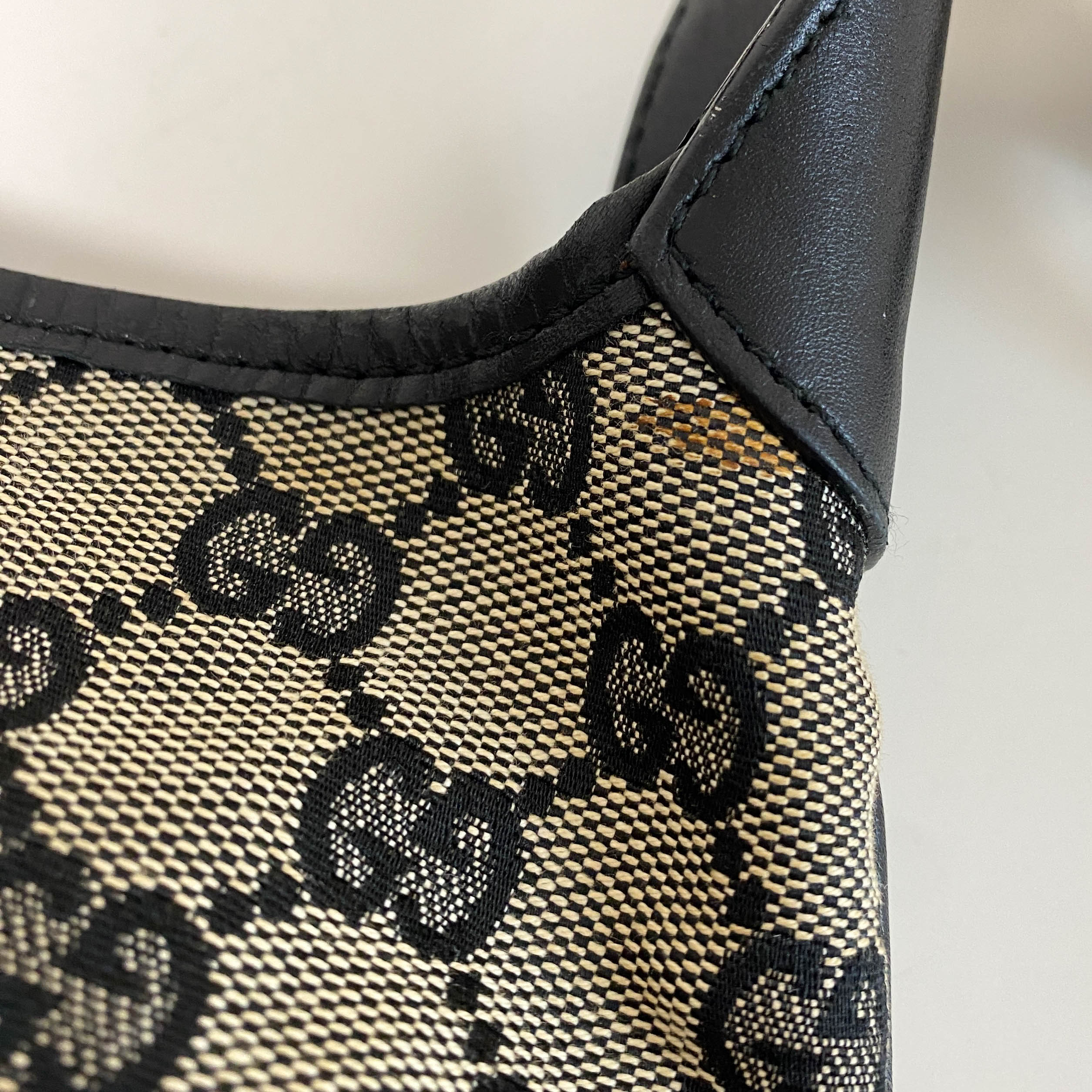 Jackie Black GG Canvas Shoulder Bag