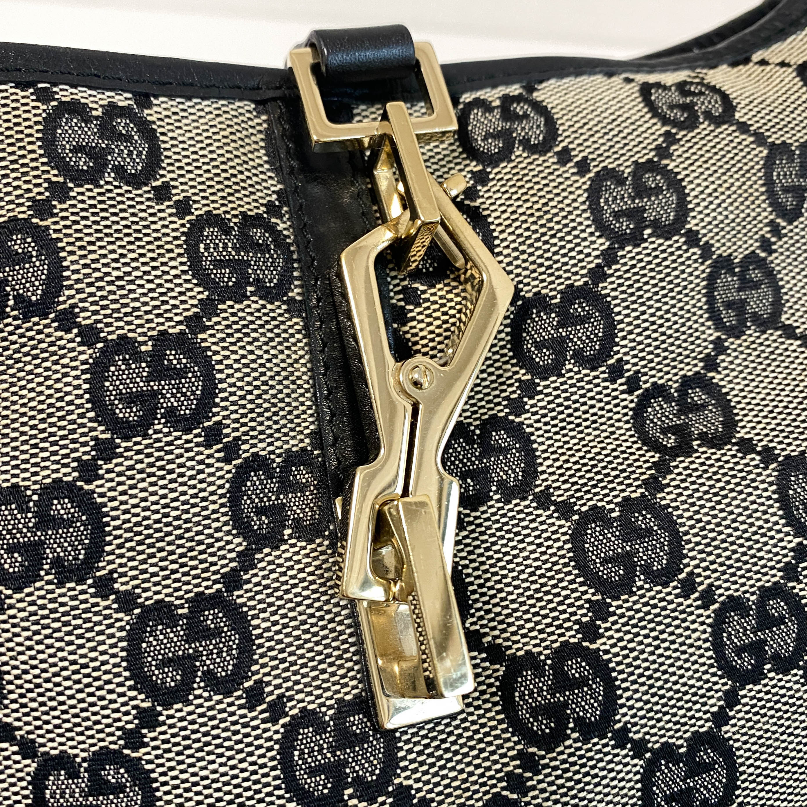 Jackie Black GG Canvas Shoulder Bag