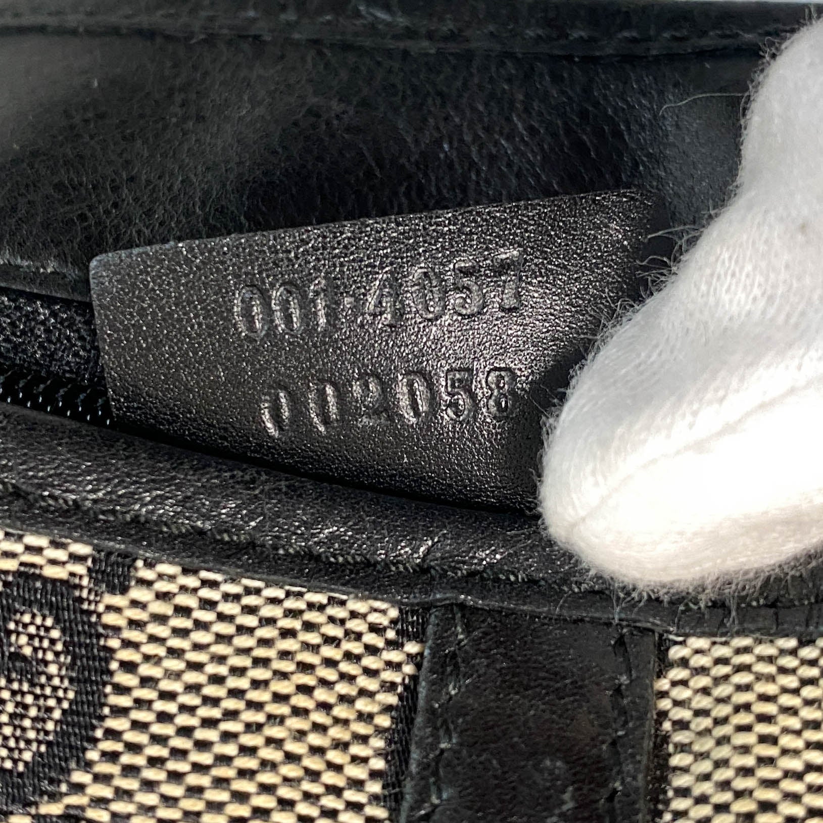 Jackie Black GG Canvas Shoulder Bag