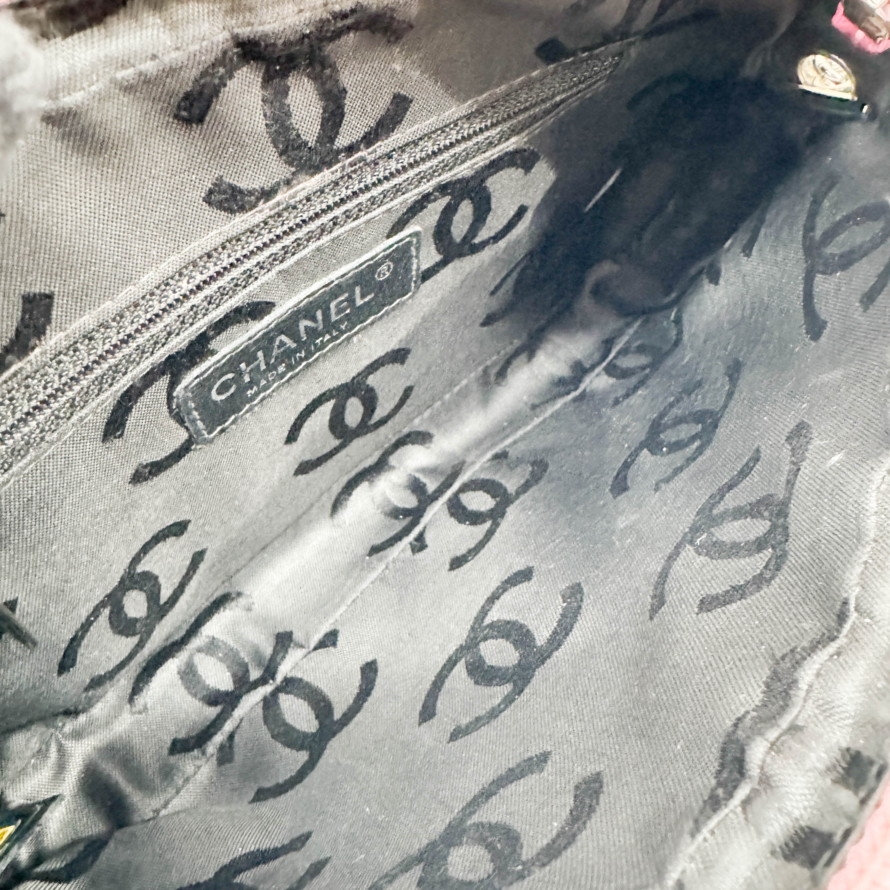 Cambon Pink Leather Shoulder Bag