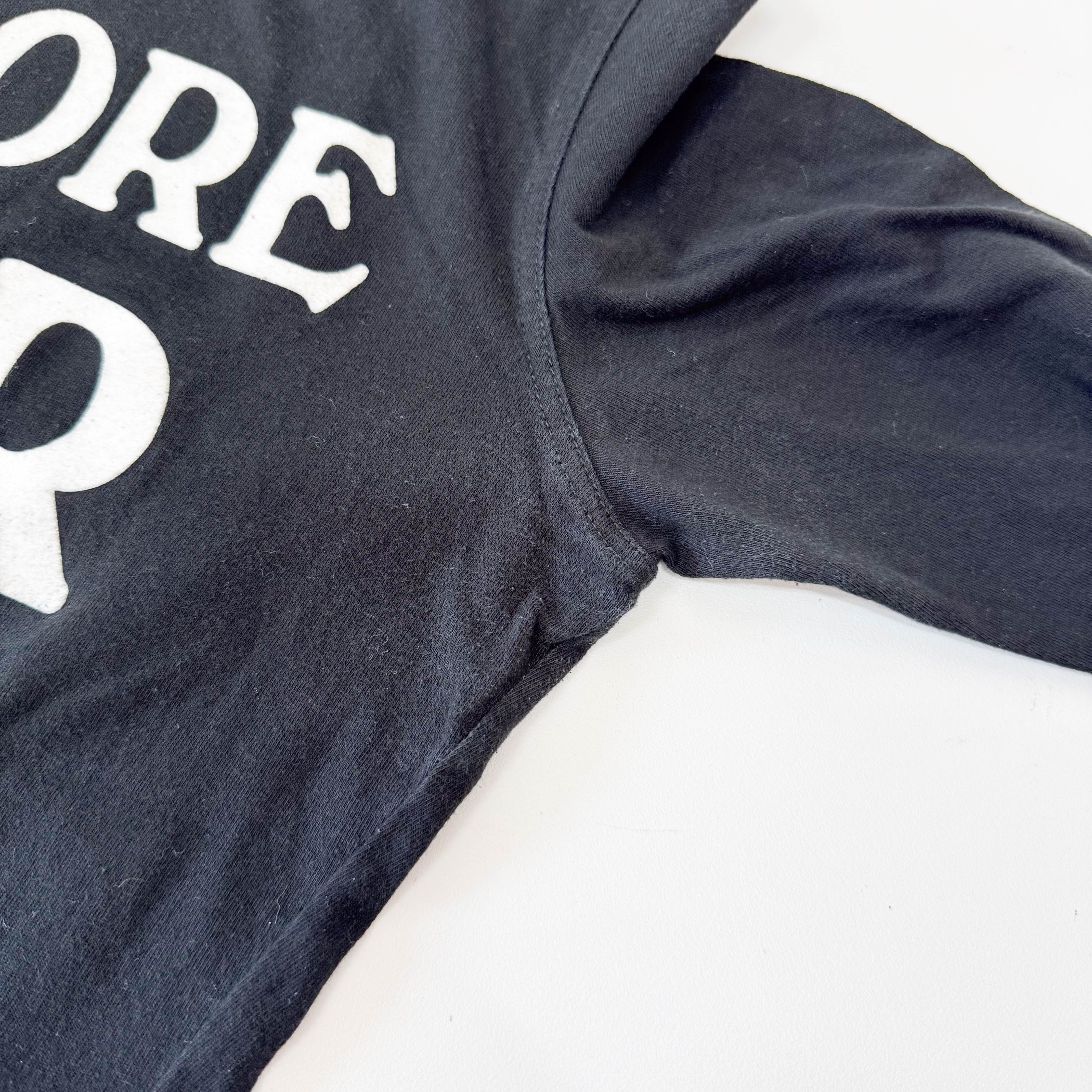 J'Adore Dior Size 6 Black Cotton T-Shirt