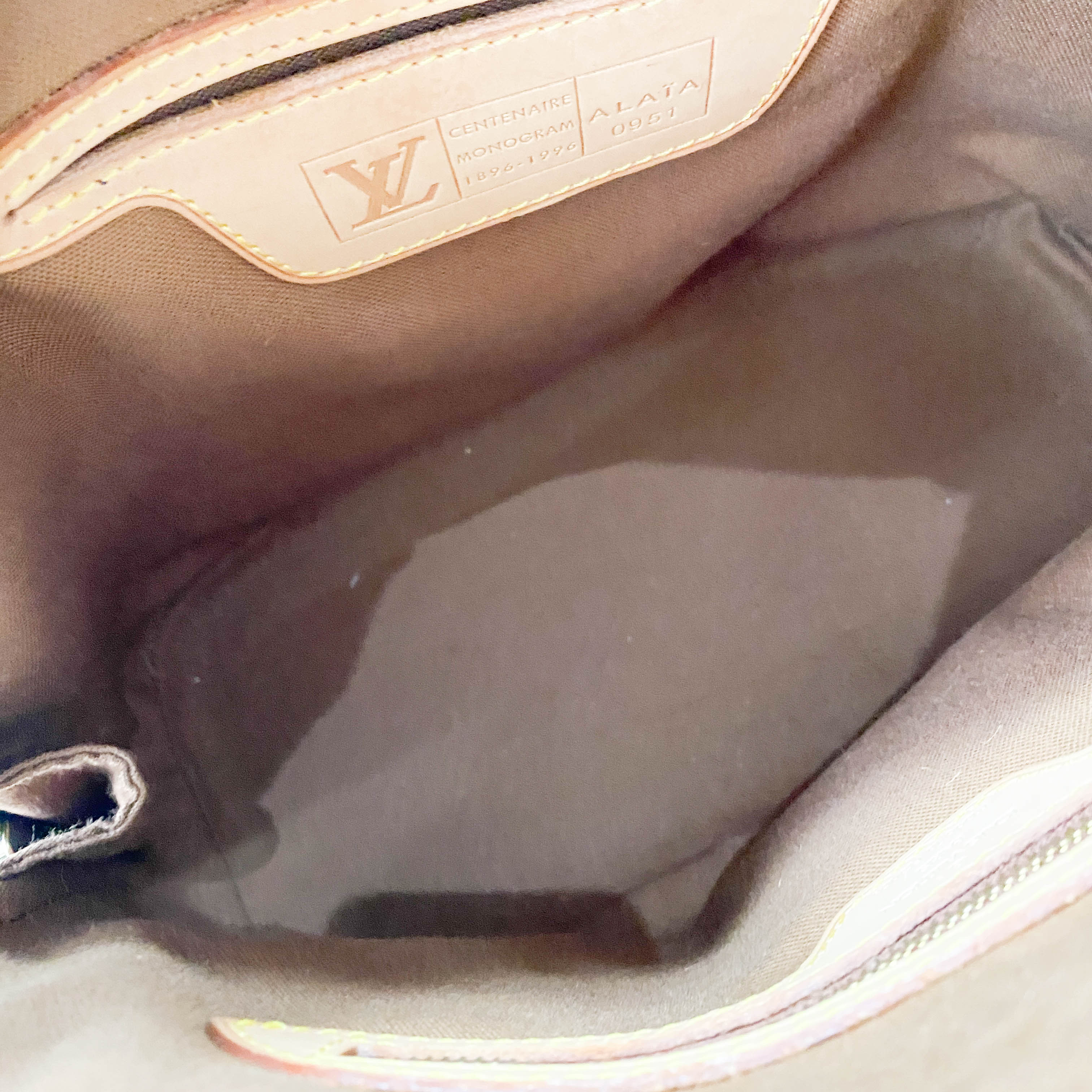 Azzedine Alaia Monogram Brown Leopard Leather Bag