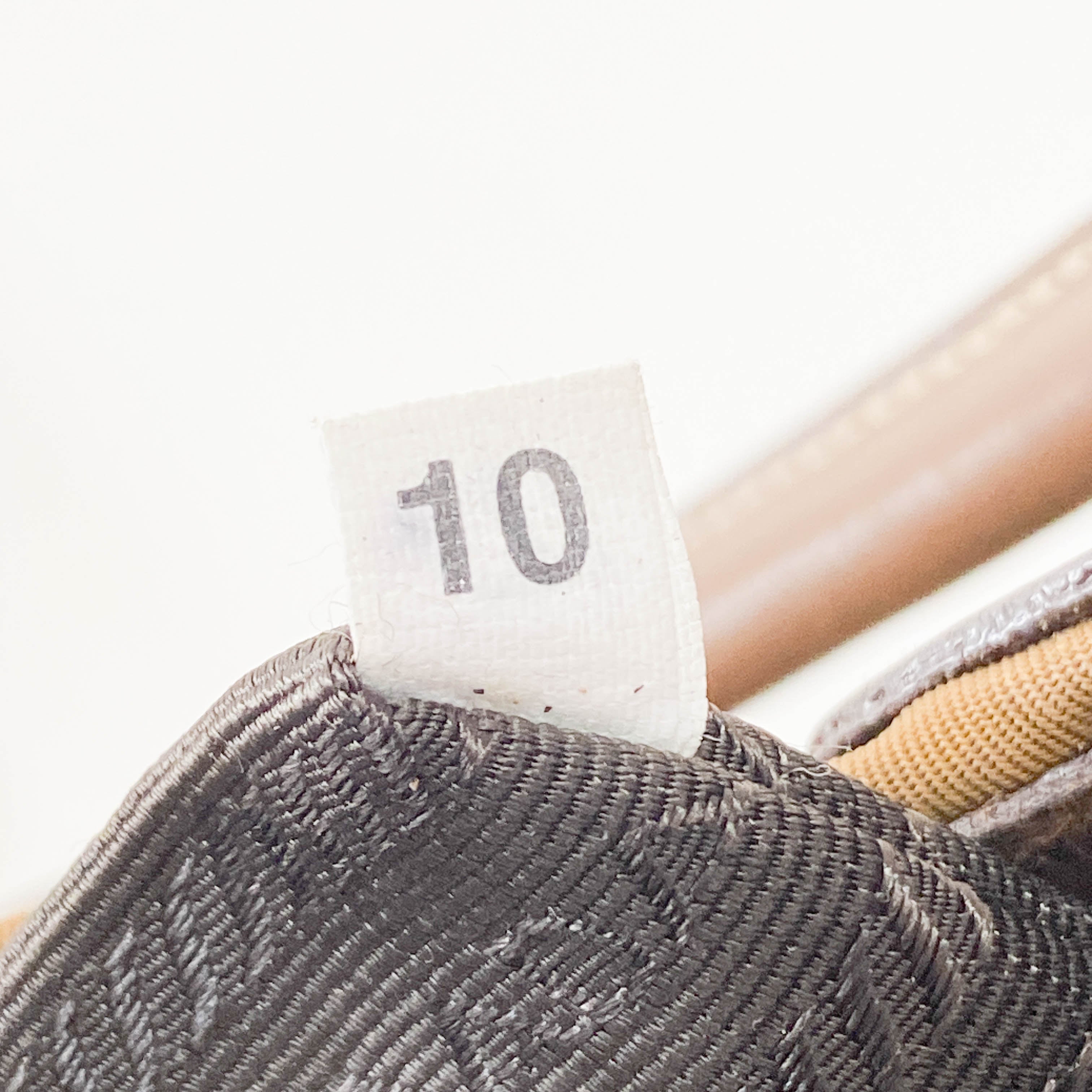 Brown Nylon Shoulder Bag