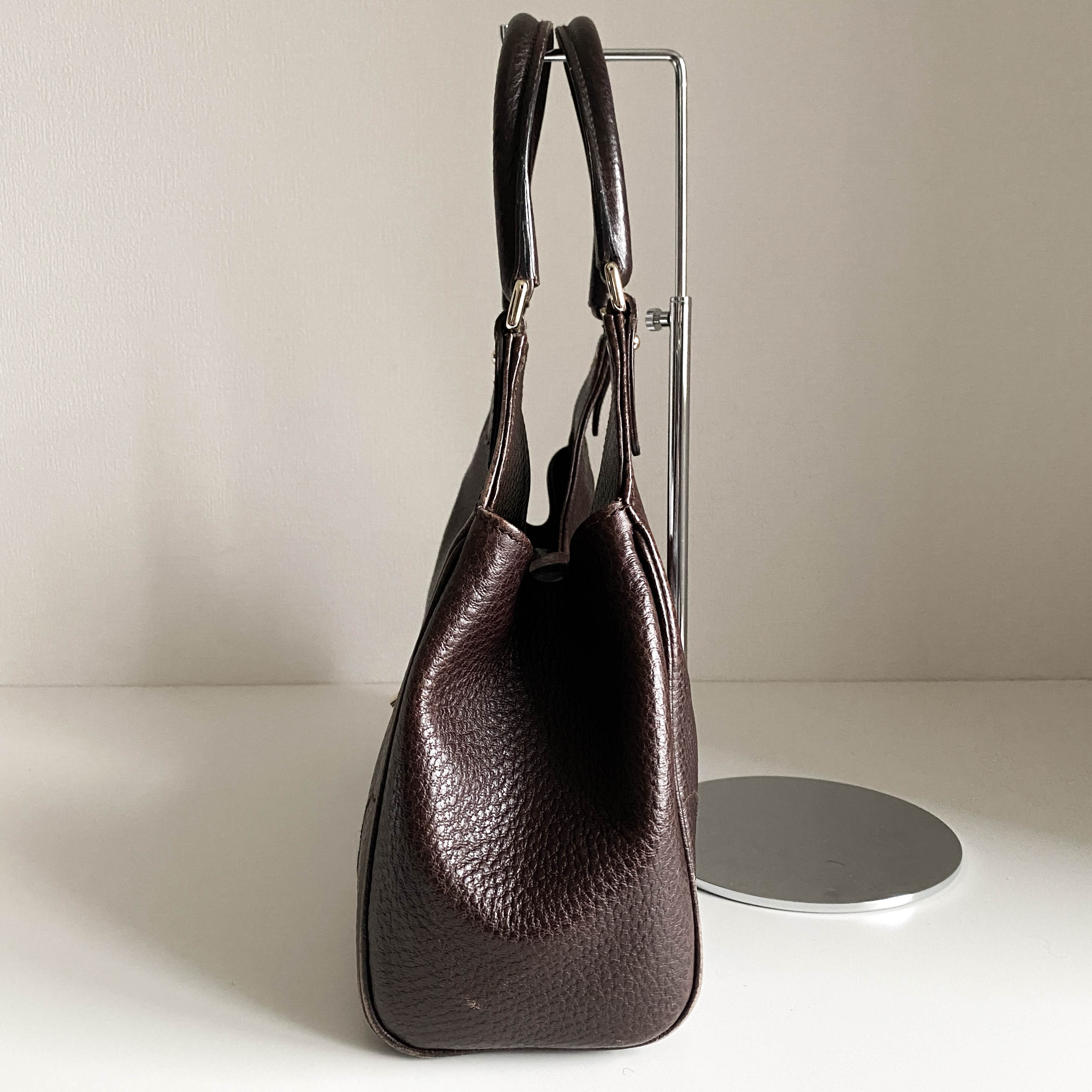 New Jackie Brown Leather Shoulder Bag
