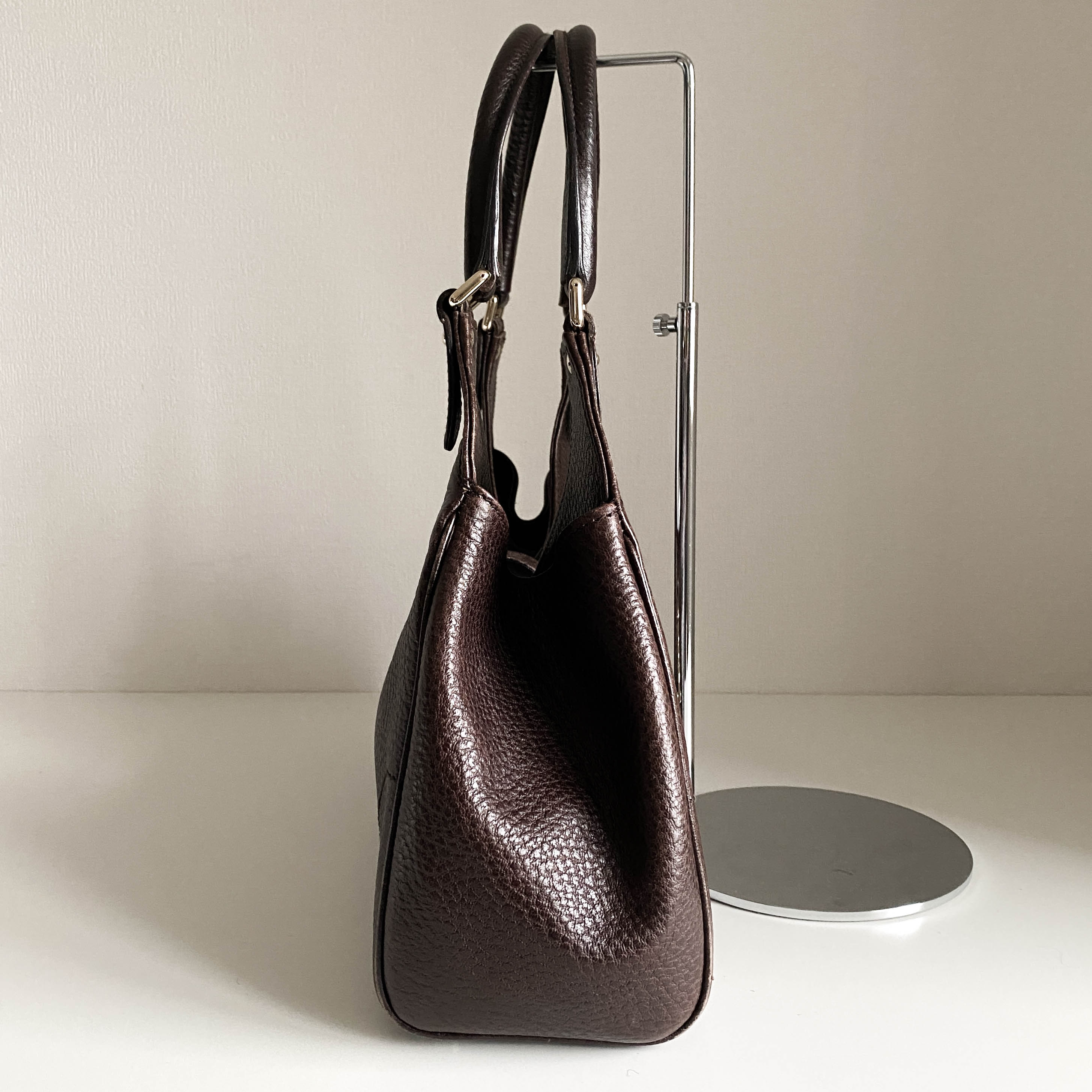 New Jackie Brown Leather Shoulder Bag