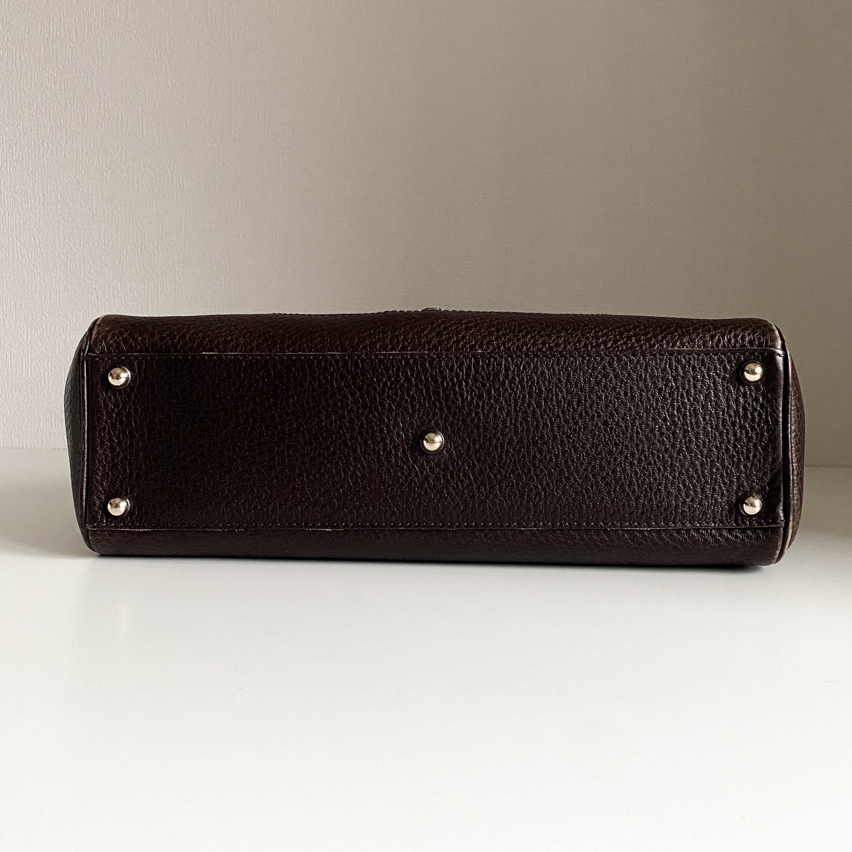 New Jackie Brown Leather Shoulder Bag