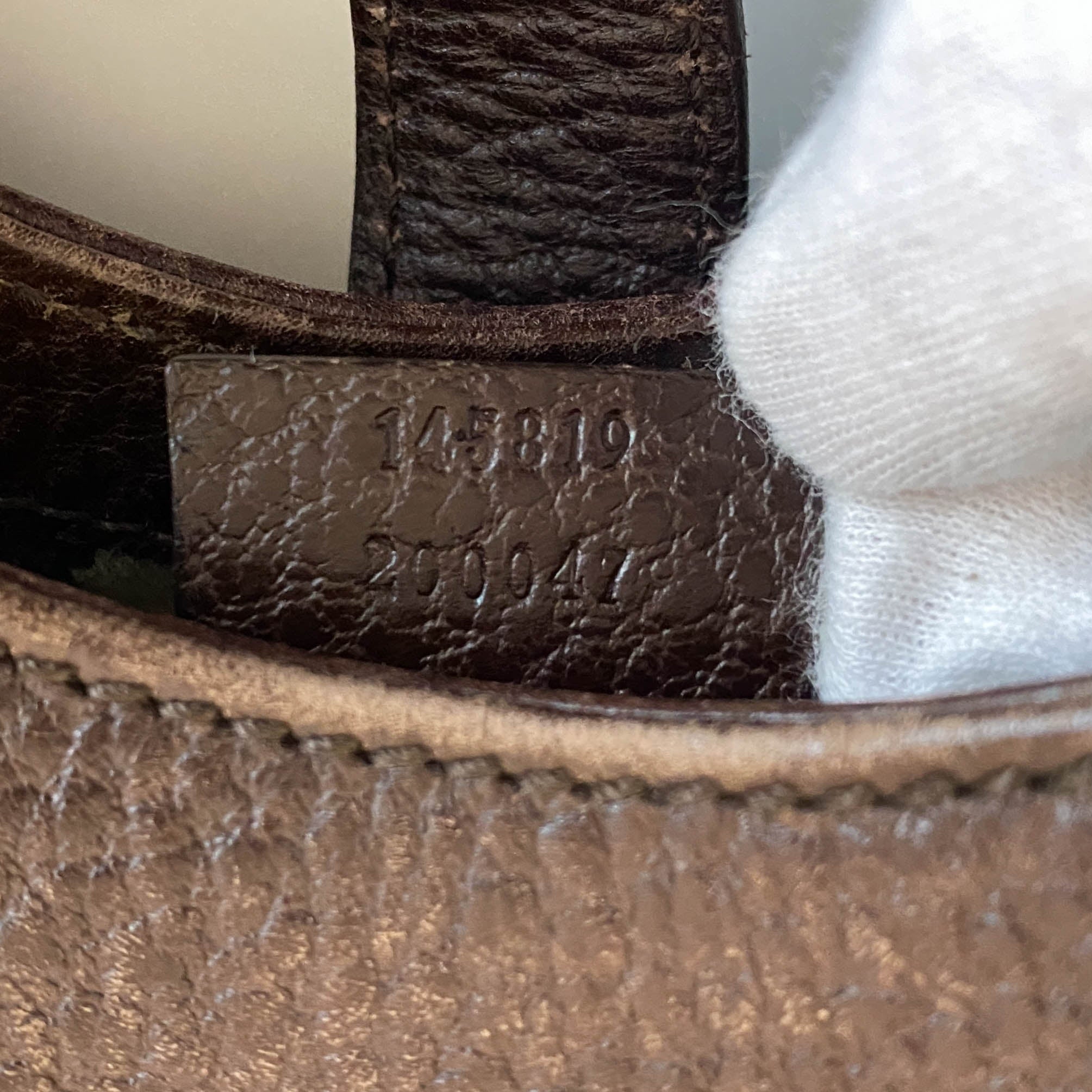 New Jackie Brown Leather Shoulder Bag