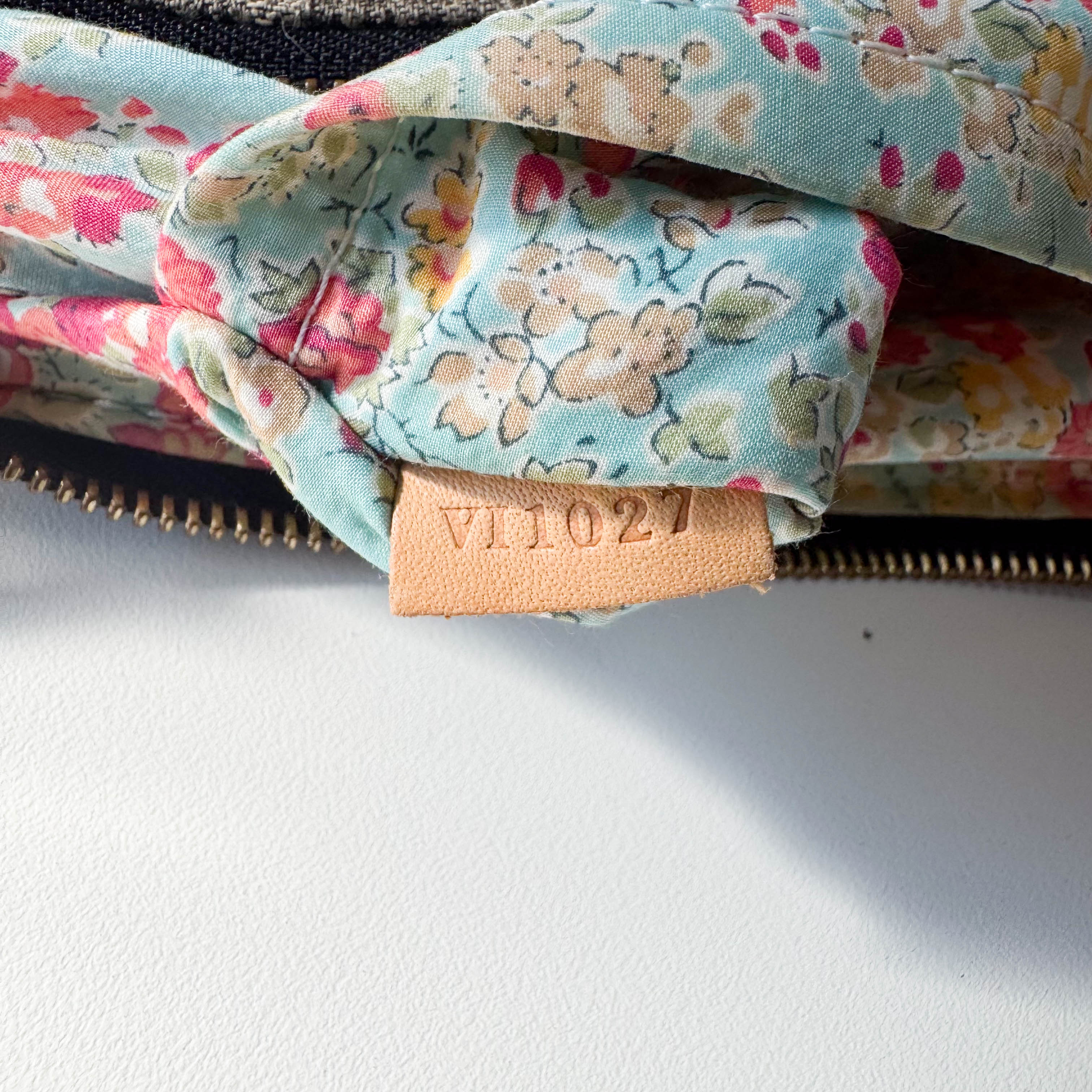 Monogram Denim Patchwork Pochette