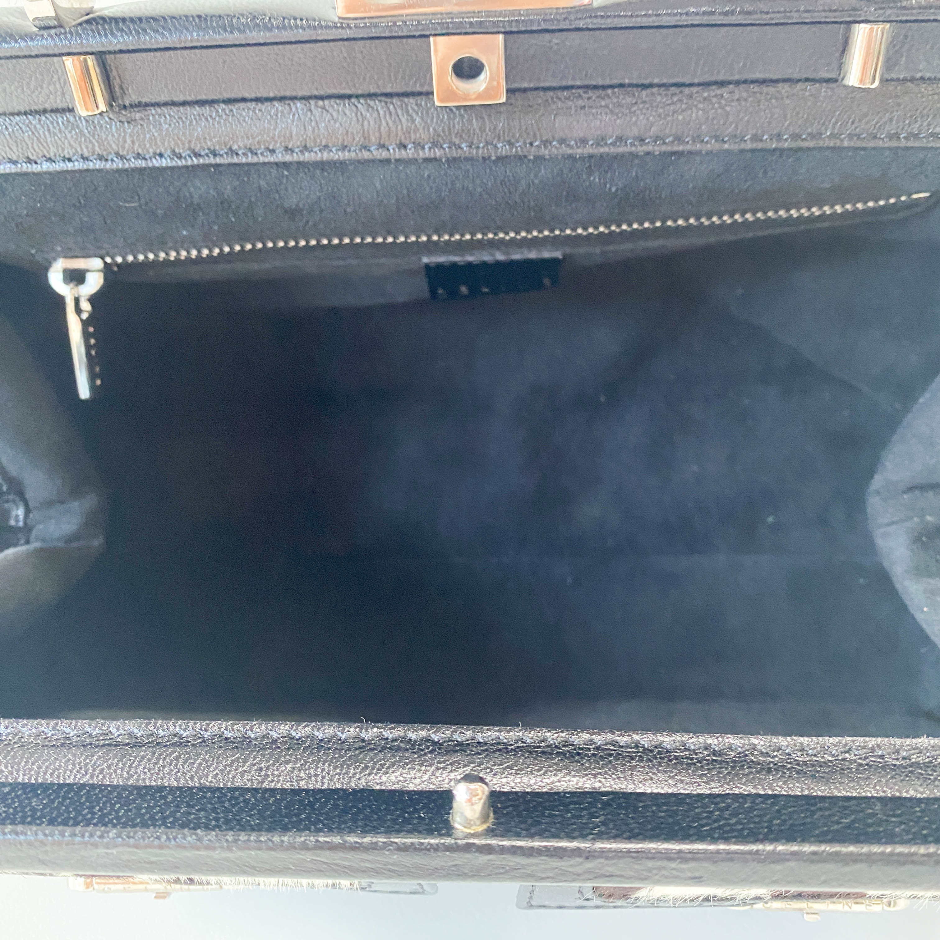 Brown Pony Hair Top Handle Bag