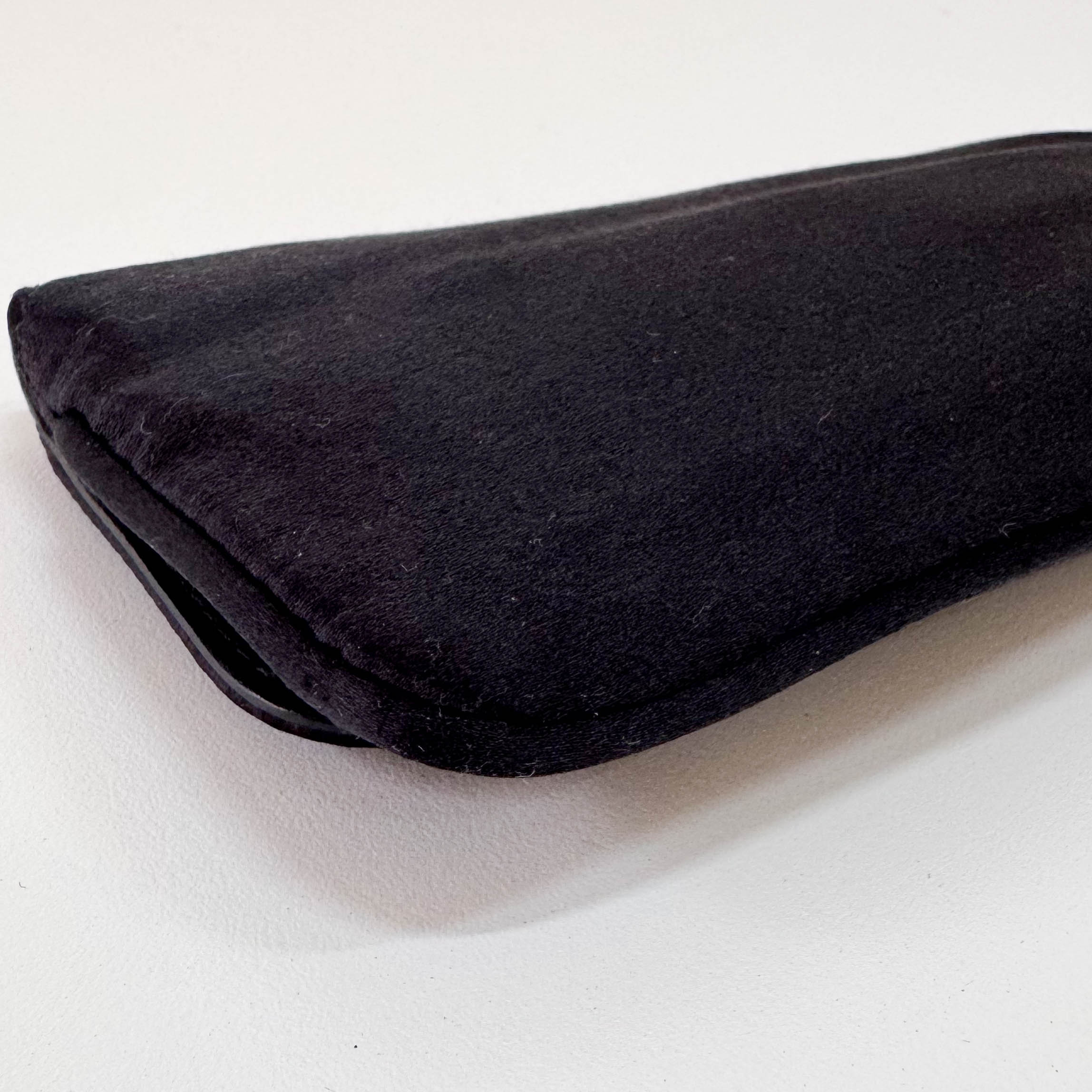 Rhinestone Satin Clutch