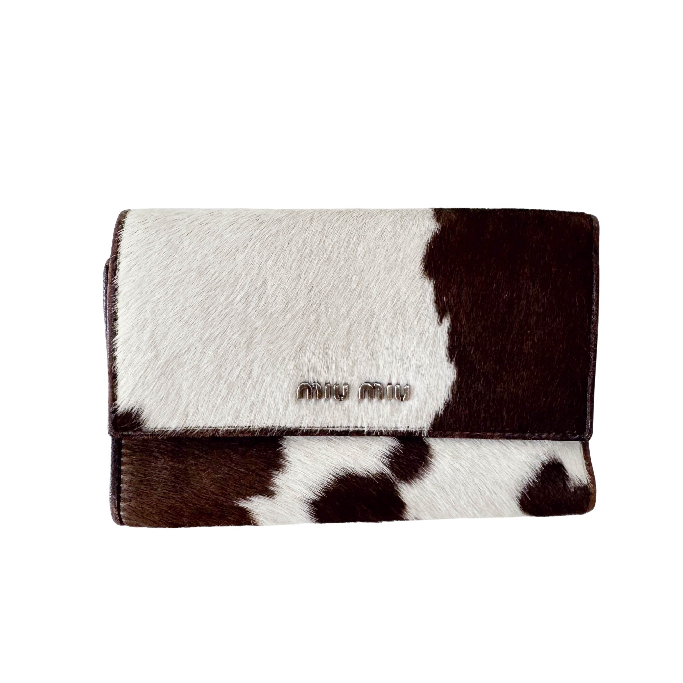 Multi-colour Pony Hair Wallet