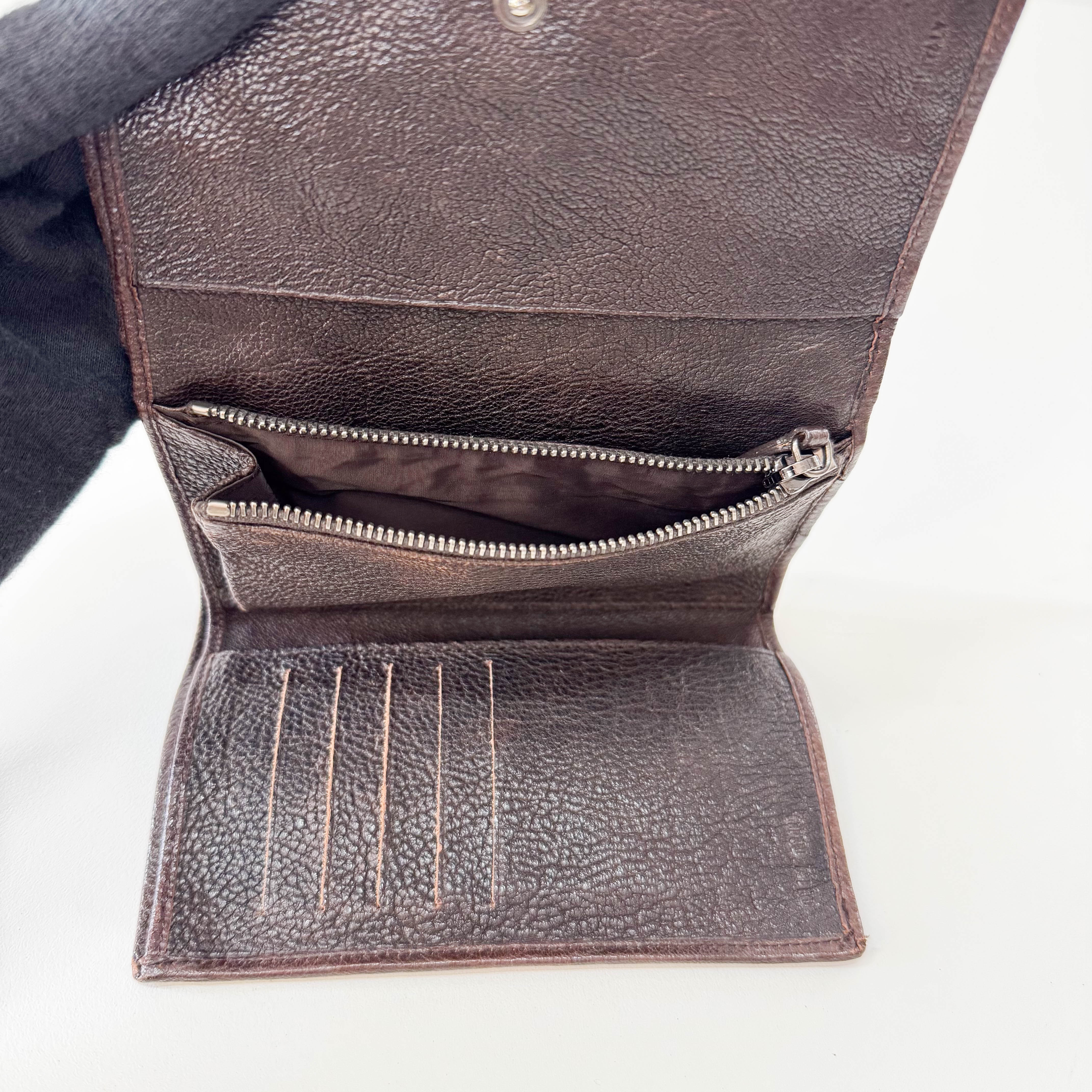 Multi-colour Pony Hair Wallet