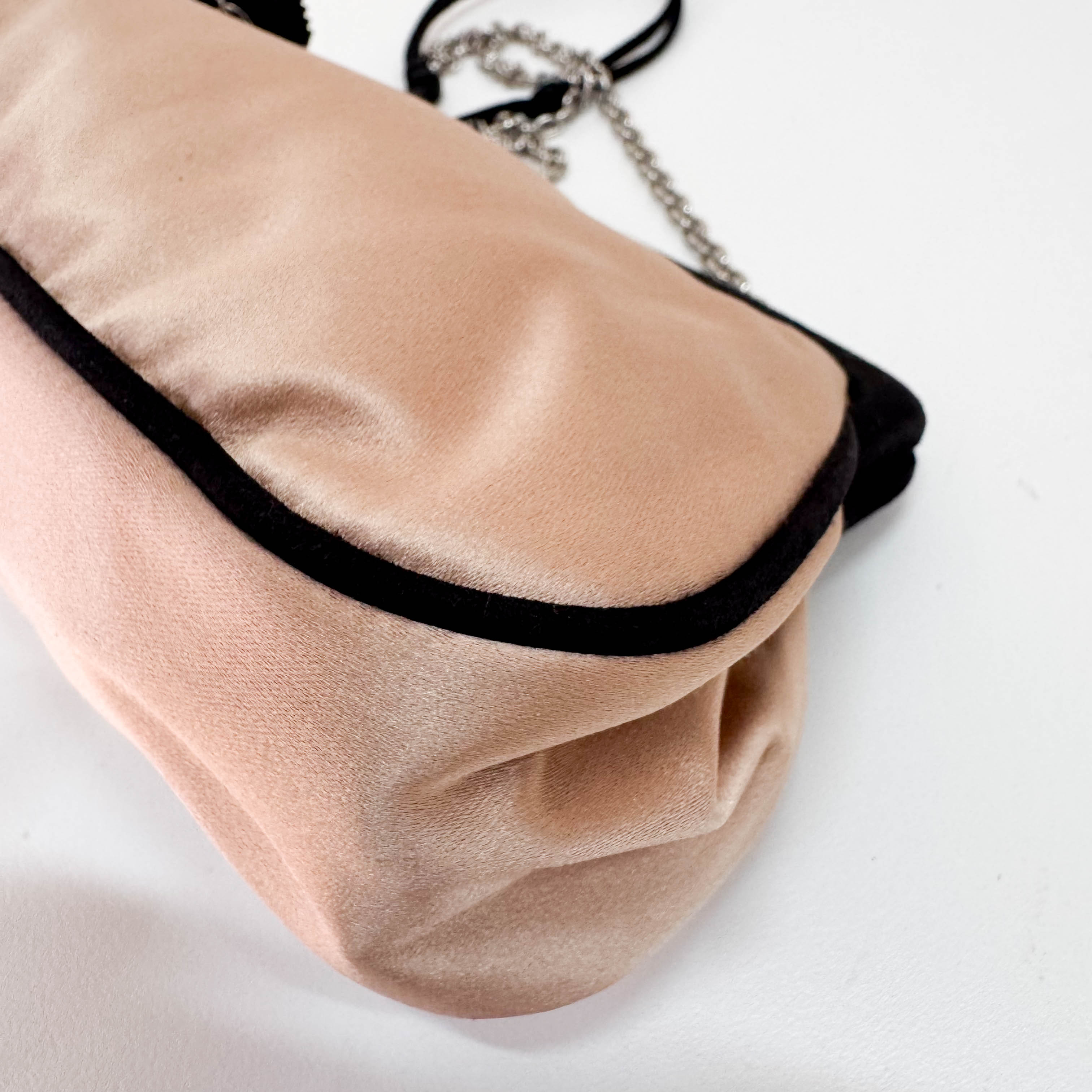 Rose Satin Chain Shoulder