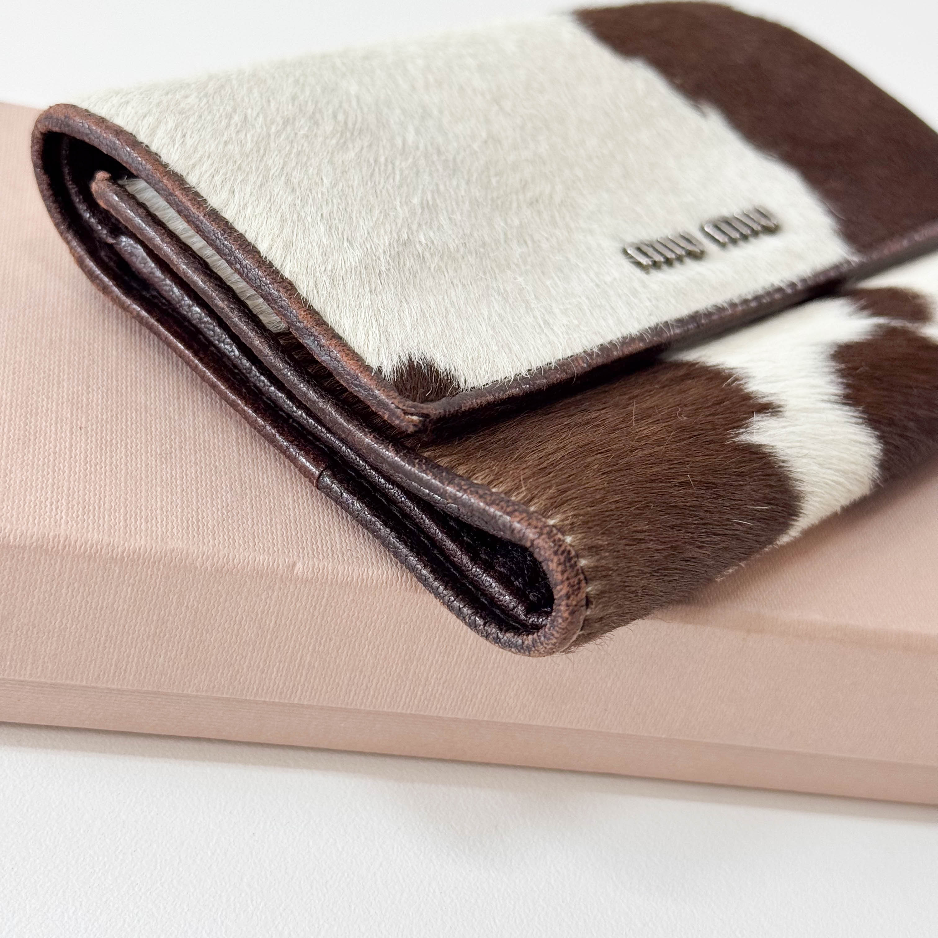 Multi-colour Pony Hair Wallet