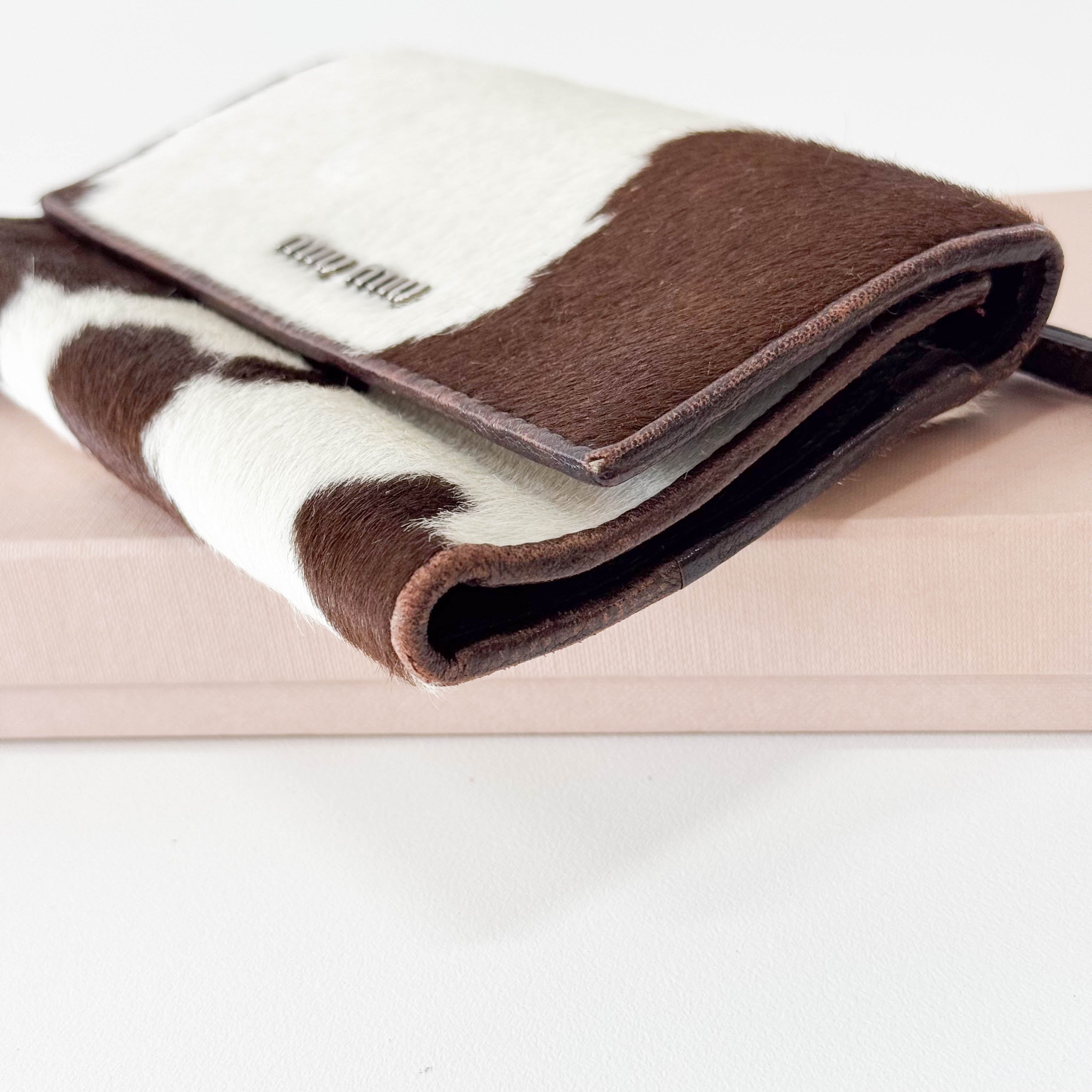 Multi-colour Pony Hair Wallet