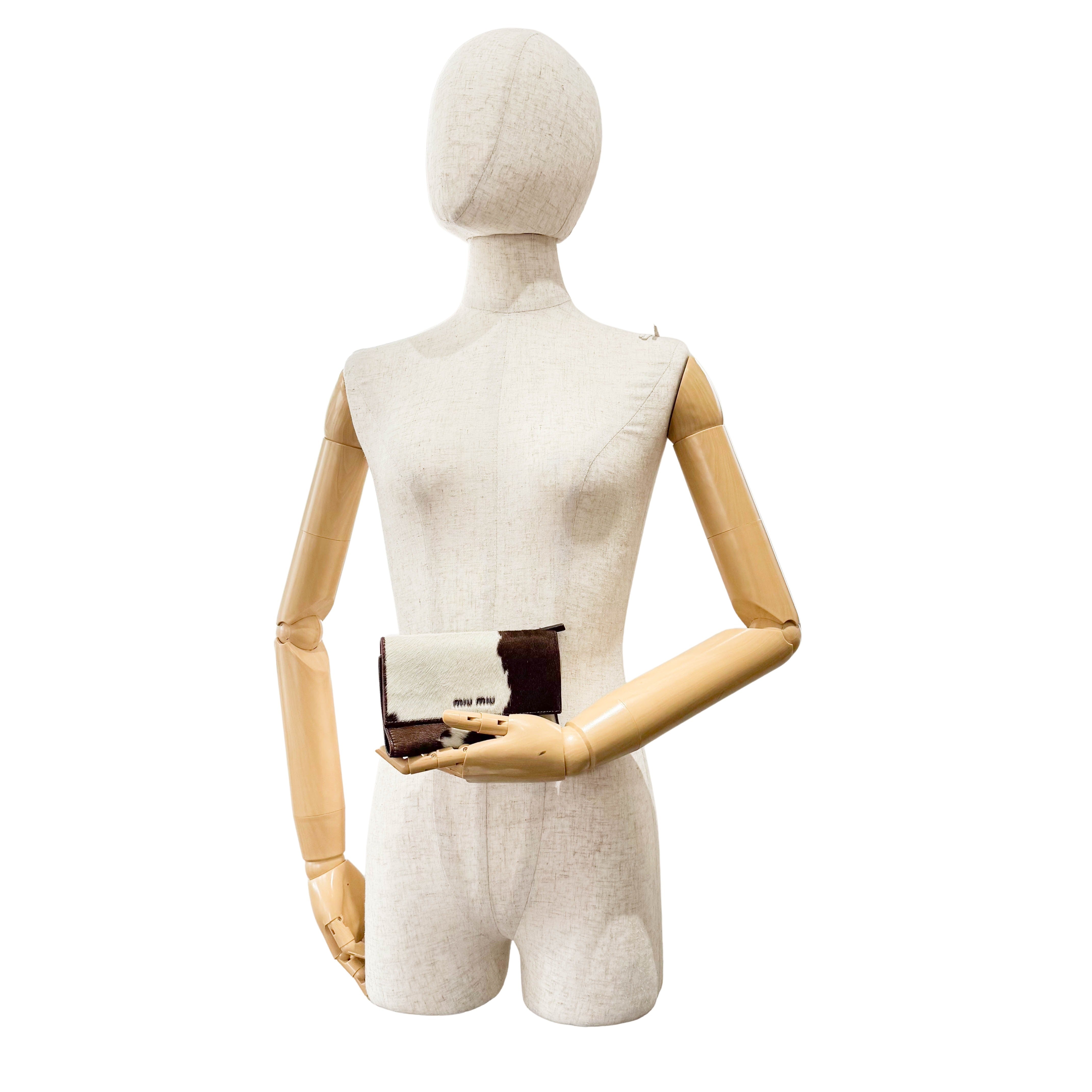 Multi-colour Pony Hair Wallet