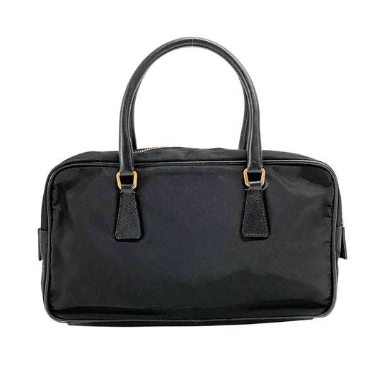 Black Nylon Handbag