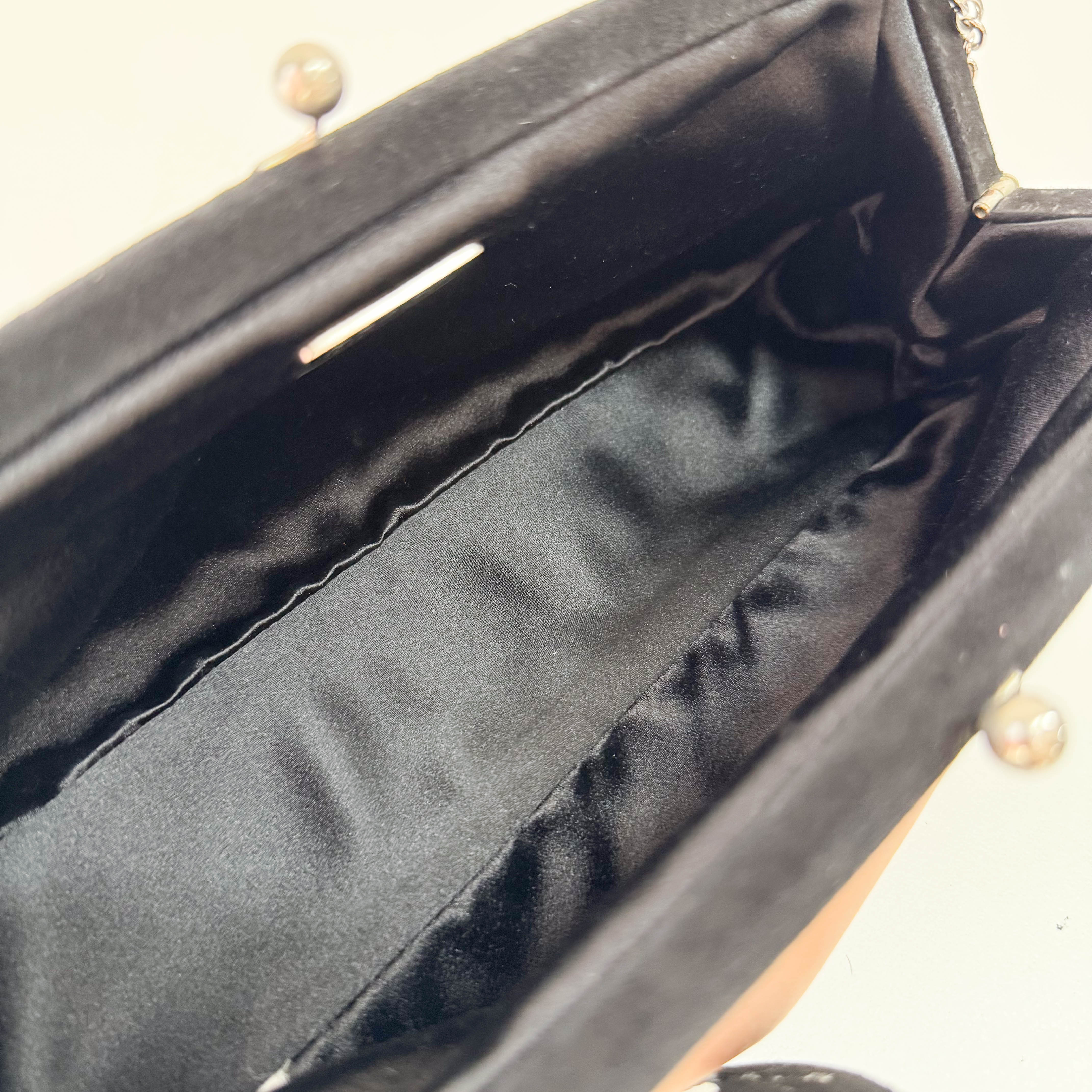 Rose Satin Chain Shoulder