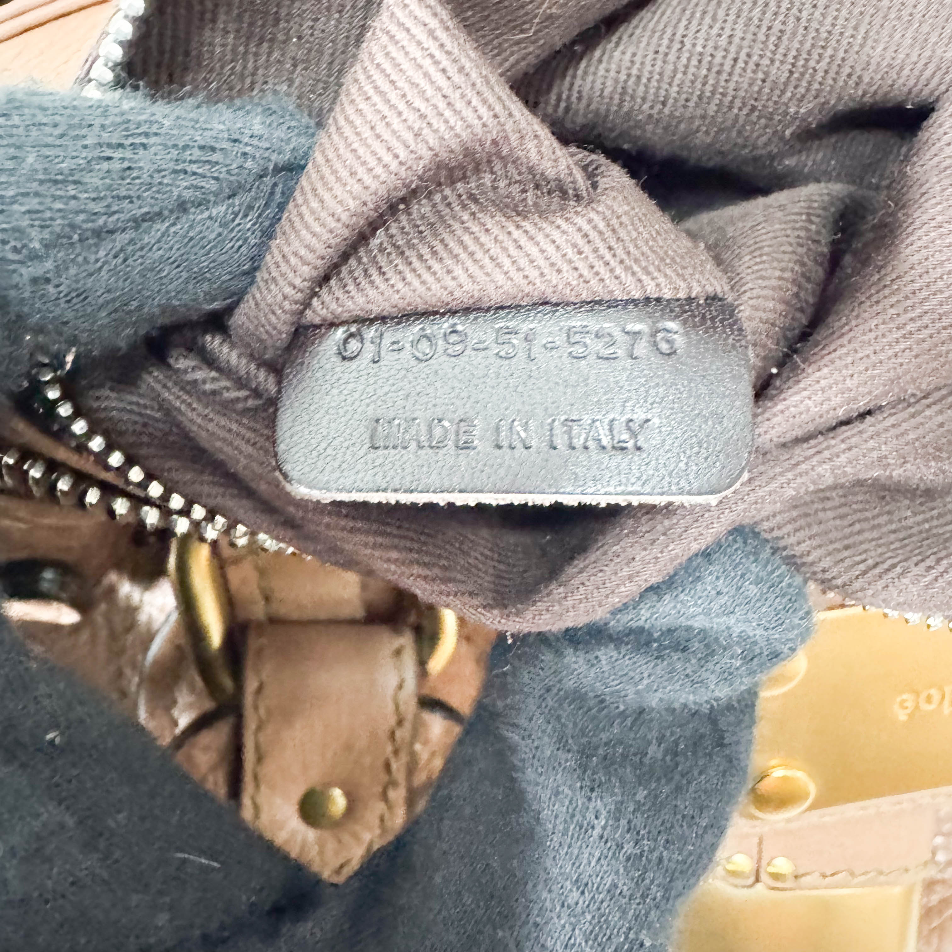 Paddington Beige Leather Hand Bag