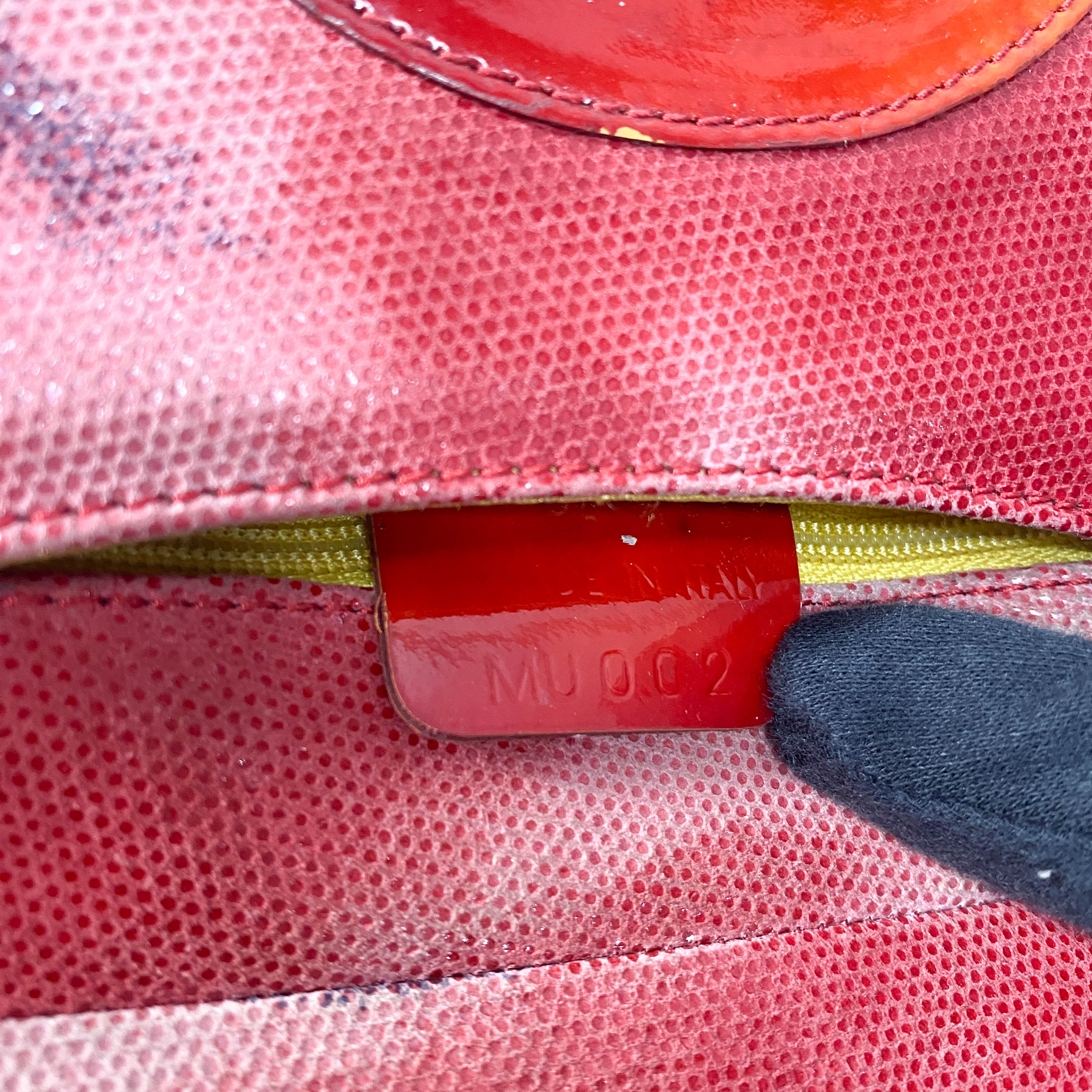 Malice Pearl Pink Perforated Leather Shoulder Bag