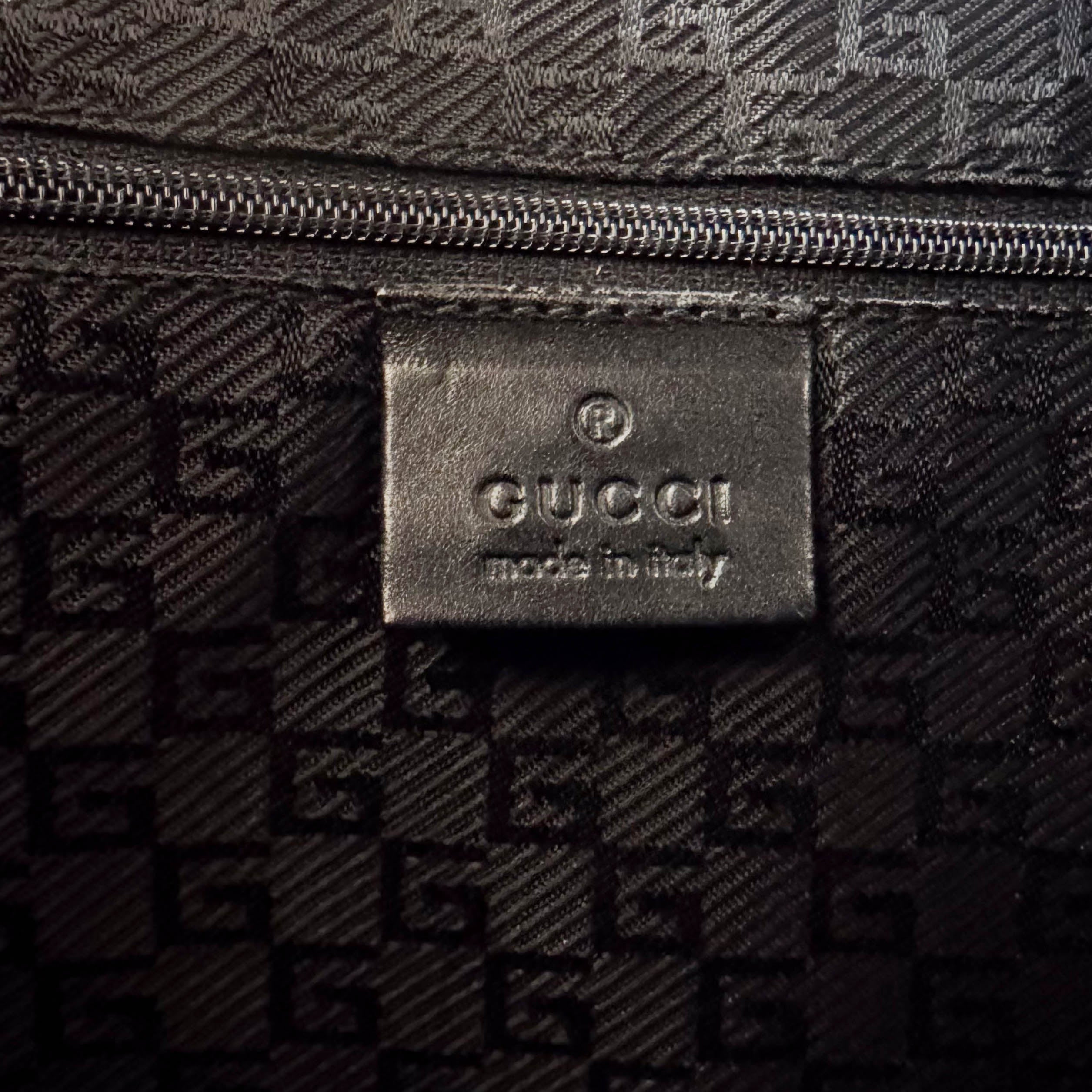 Jackie Black Leather Shoulder Bag