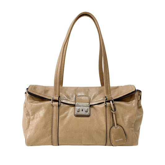 Archive Beige Shoulder Bag