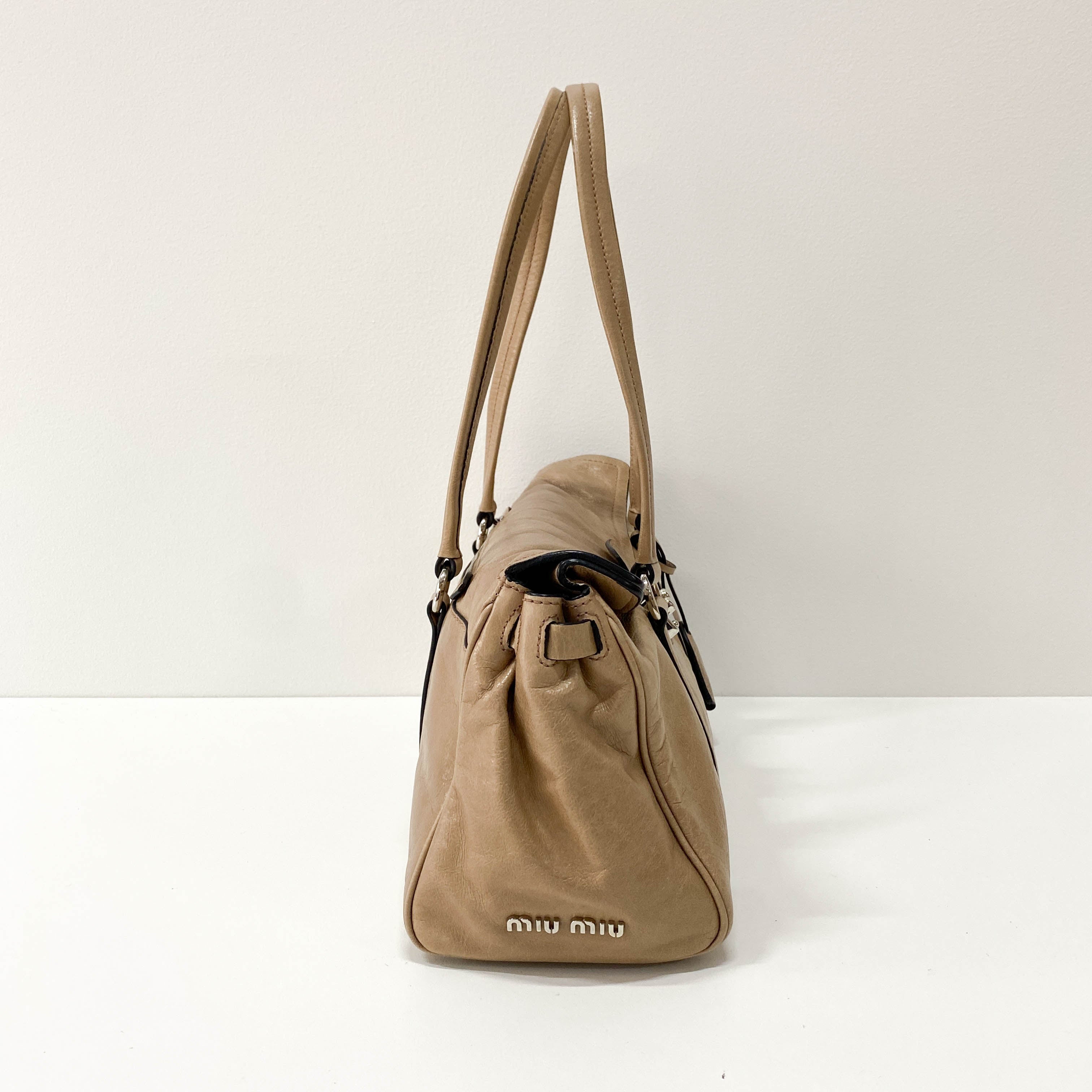 Archive Beige Shoulder Bag