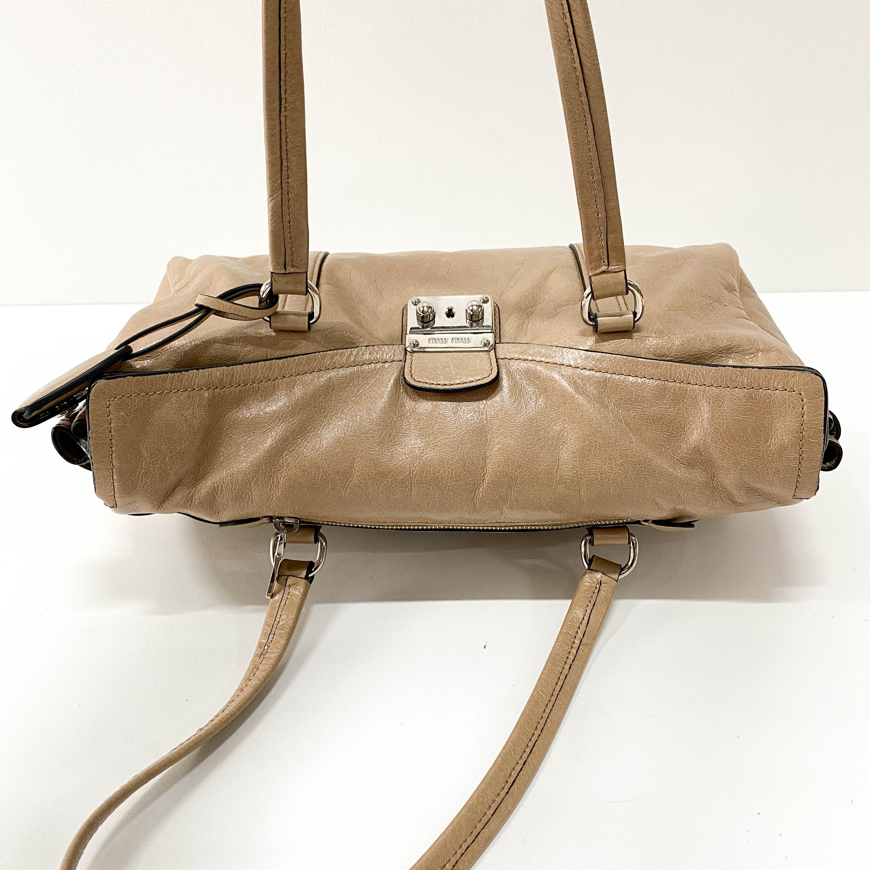 Archive Beige Shoulder Bag