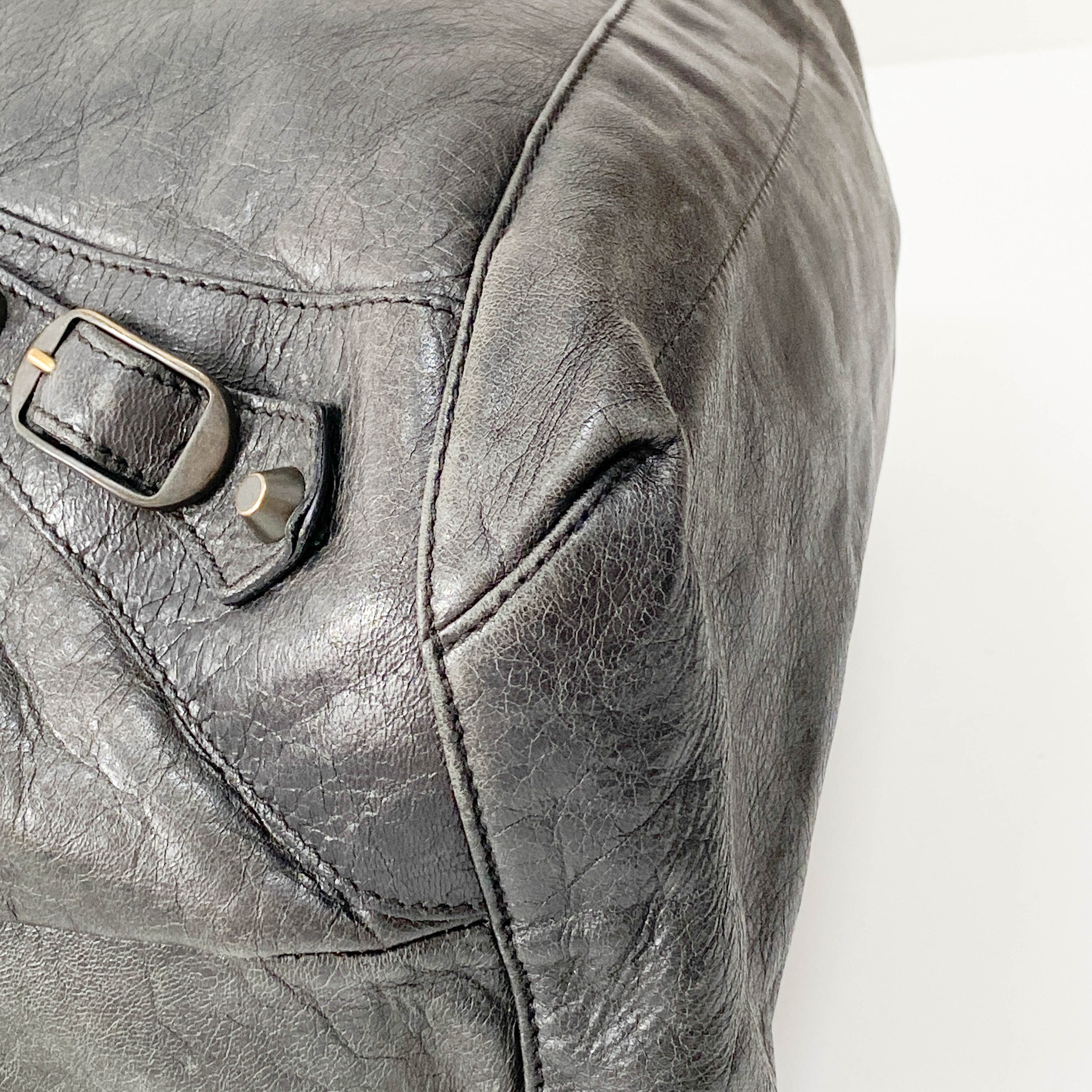 The Day Black Leather Hobo Bag