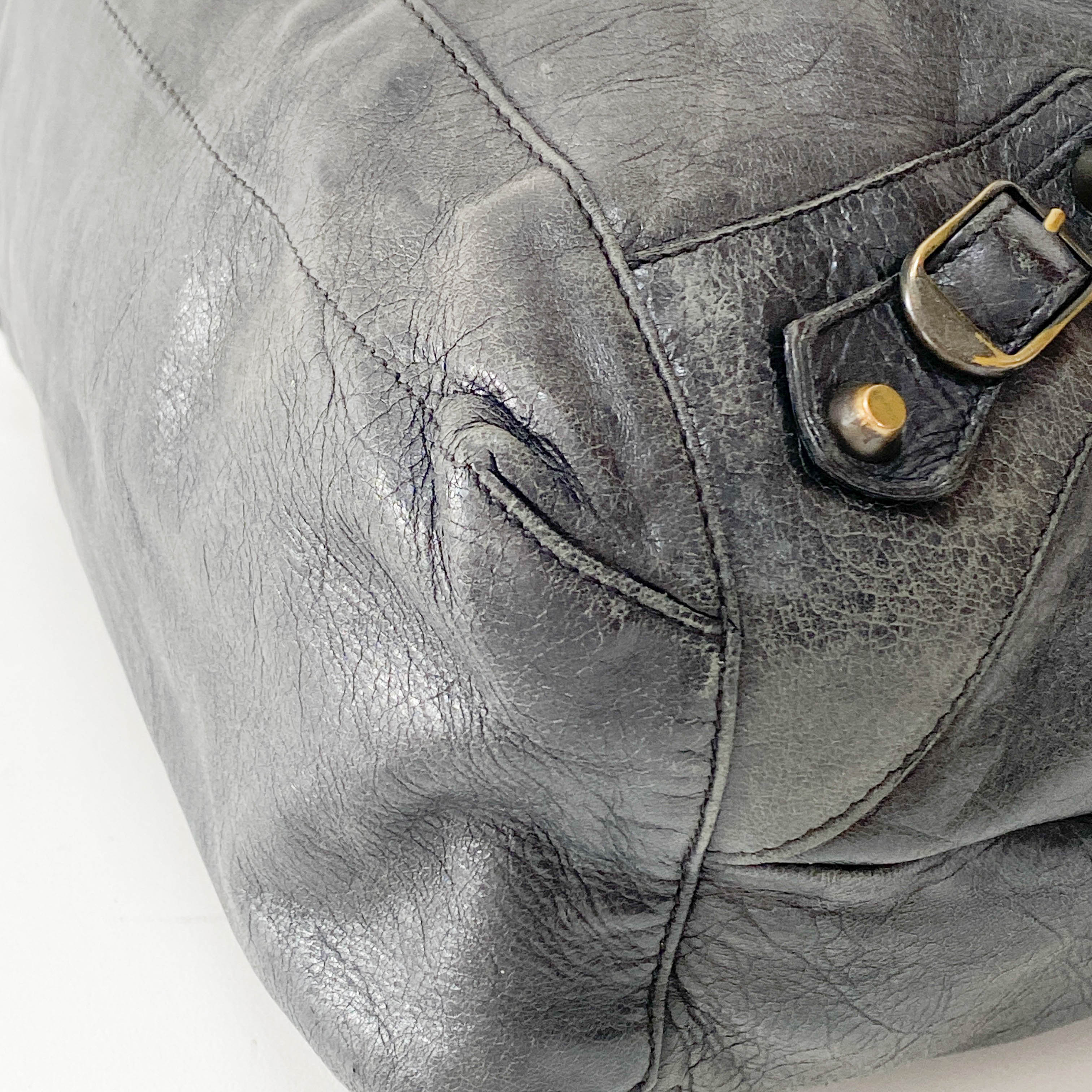 The Day Black Leather Hobo Bag