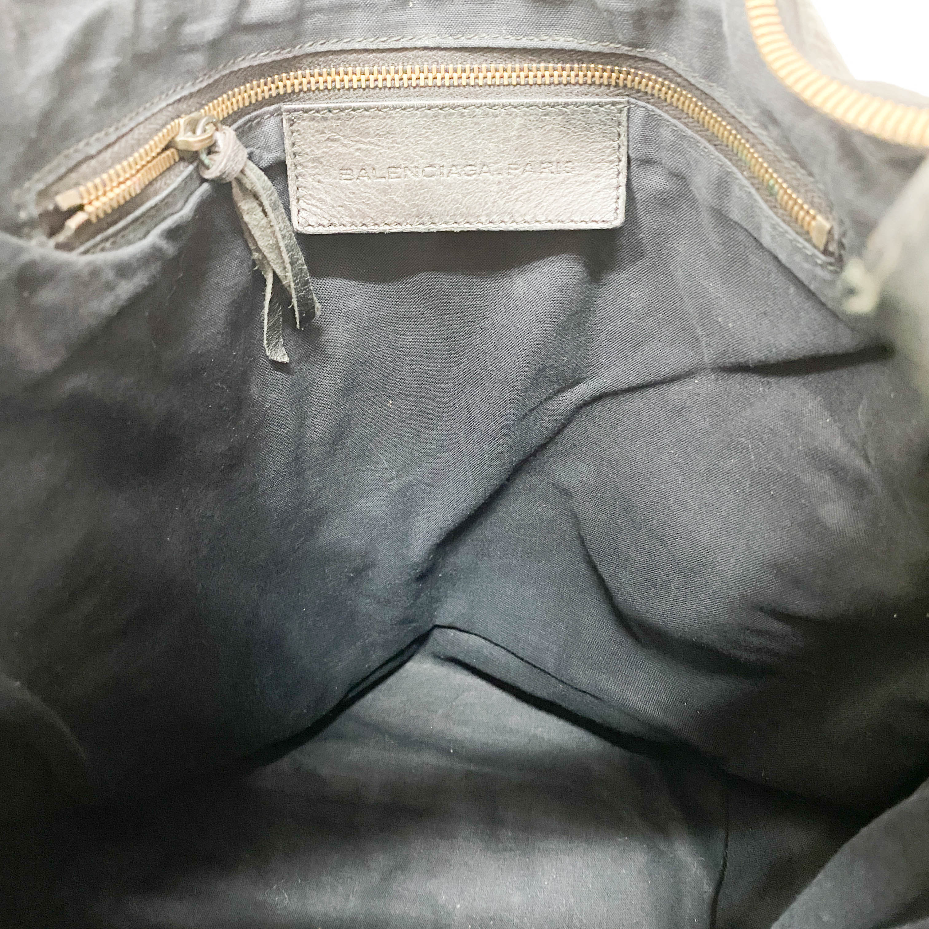 The Day Black Leather Hobo Bag