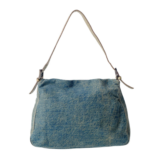 Mamma Baguette Blue Denim Bag