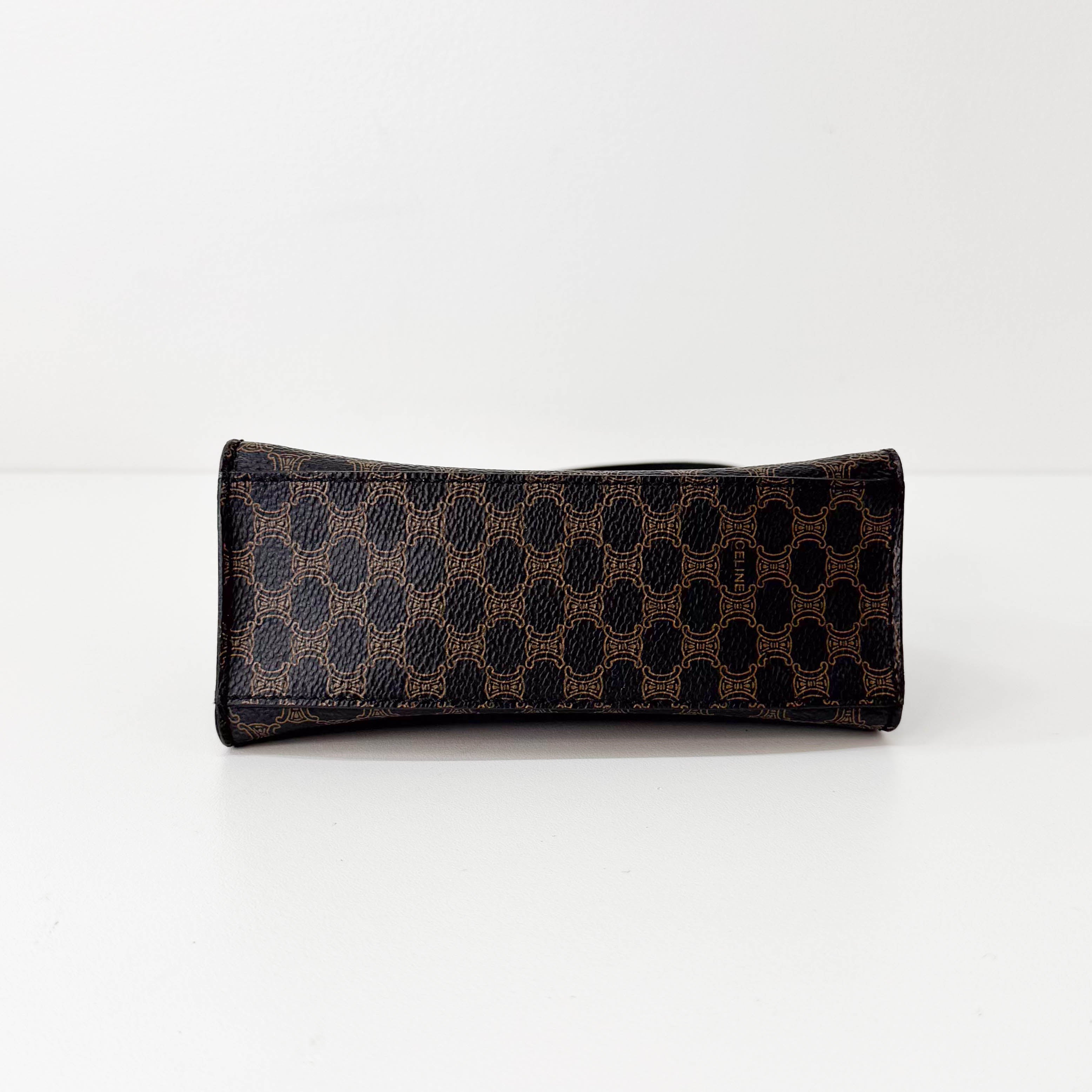 Macadam Black Leather Mini Shoulder Bag