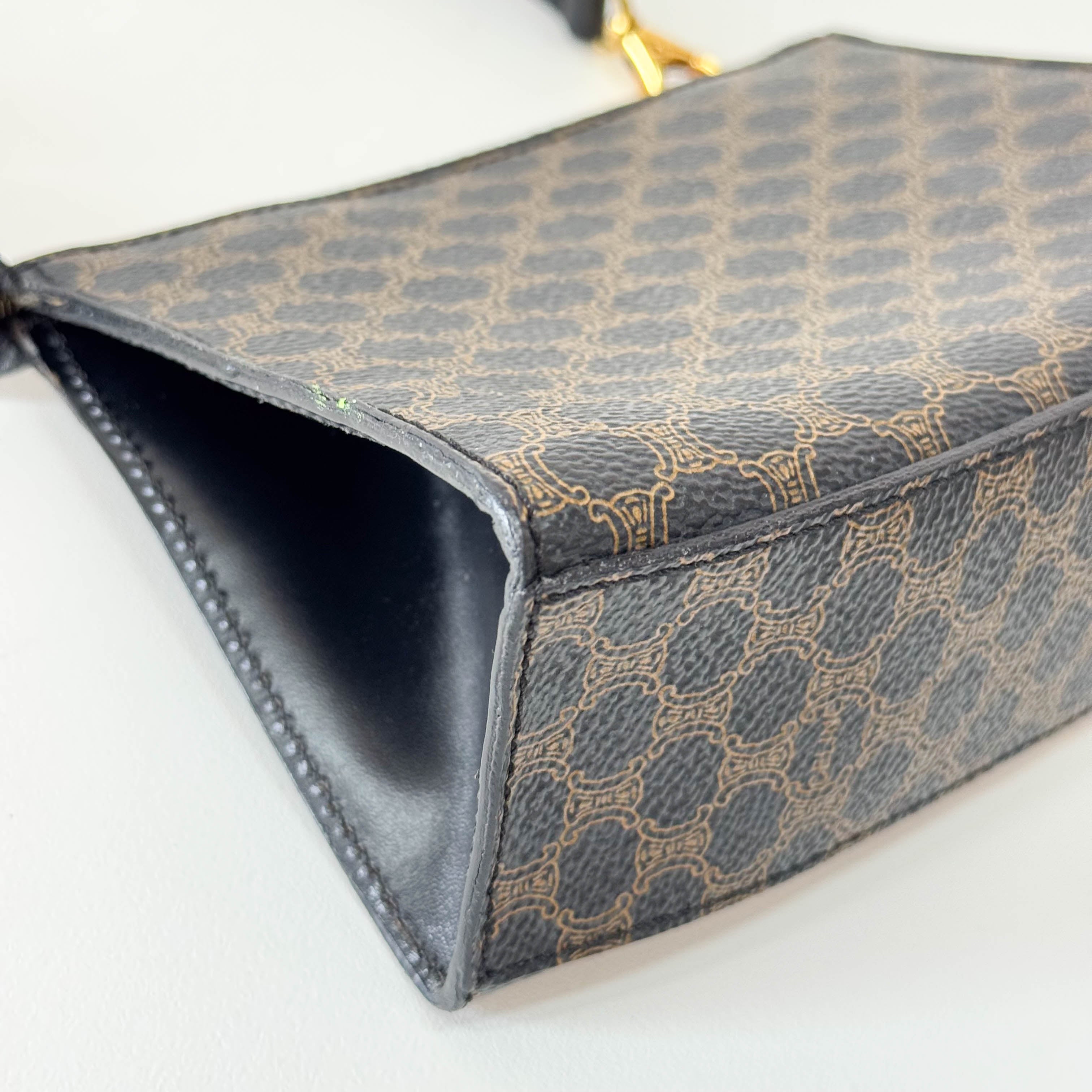 Macadam Black Leather Mini Shoulder Bag