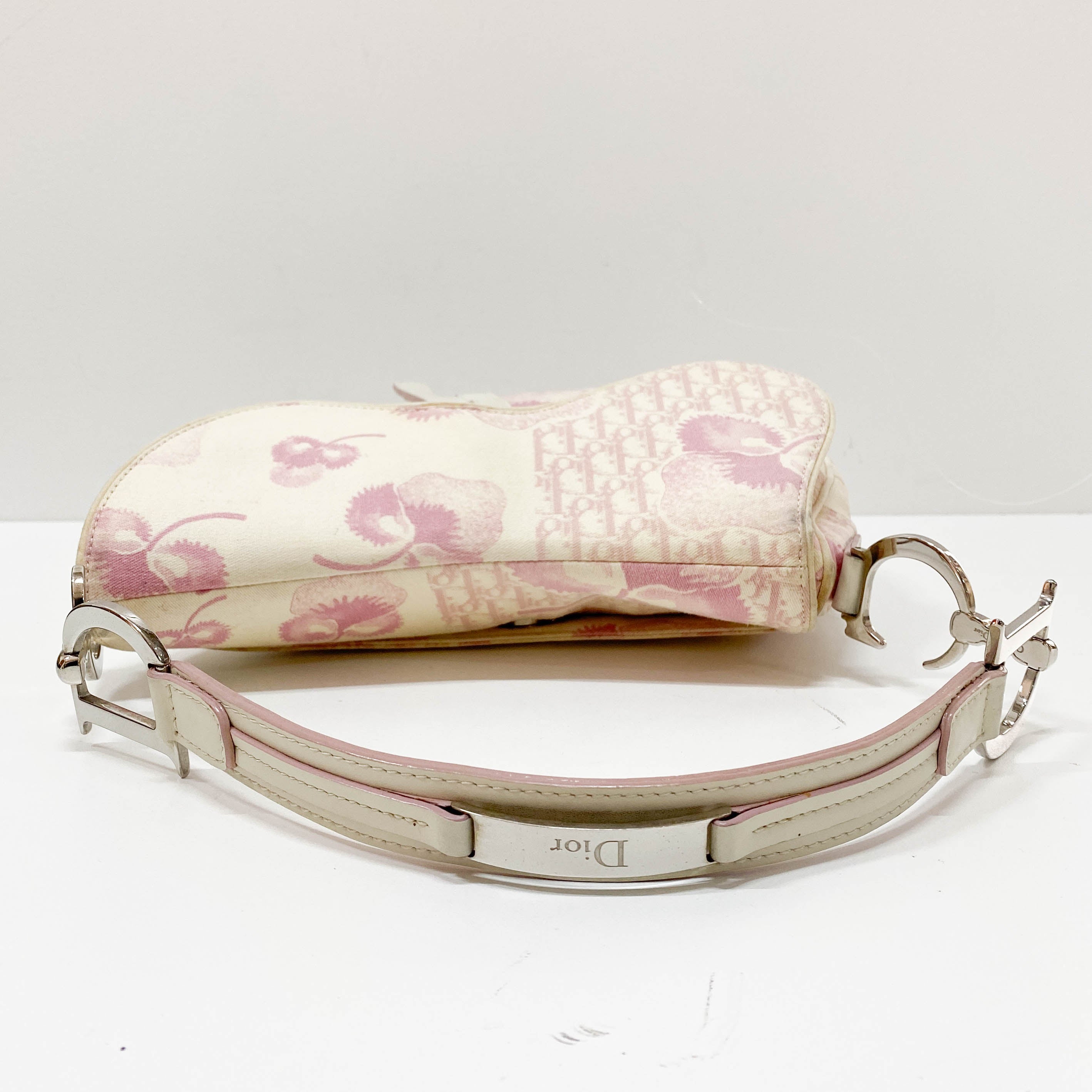 Saddle Trotter Neutral Canvas Shoulder Bag