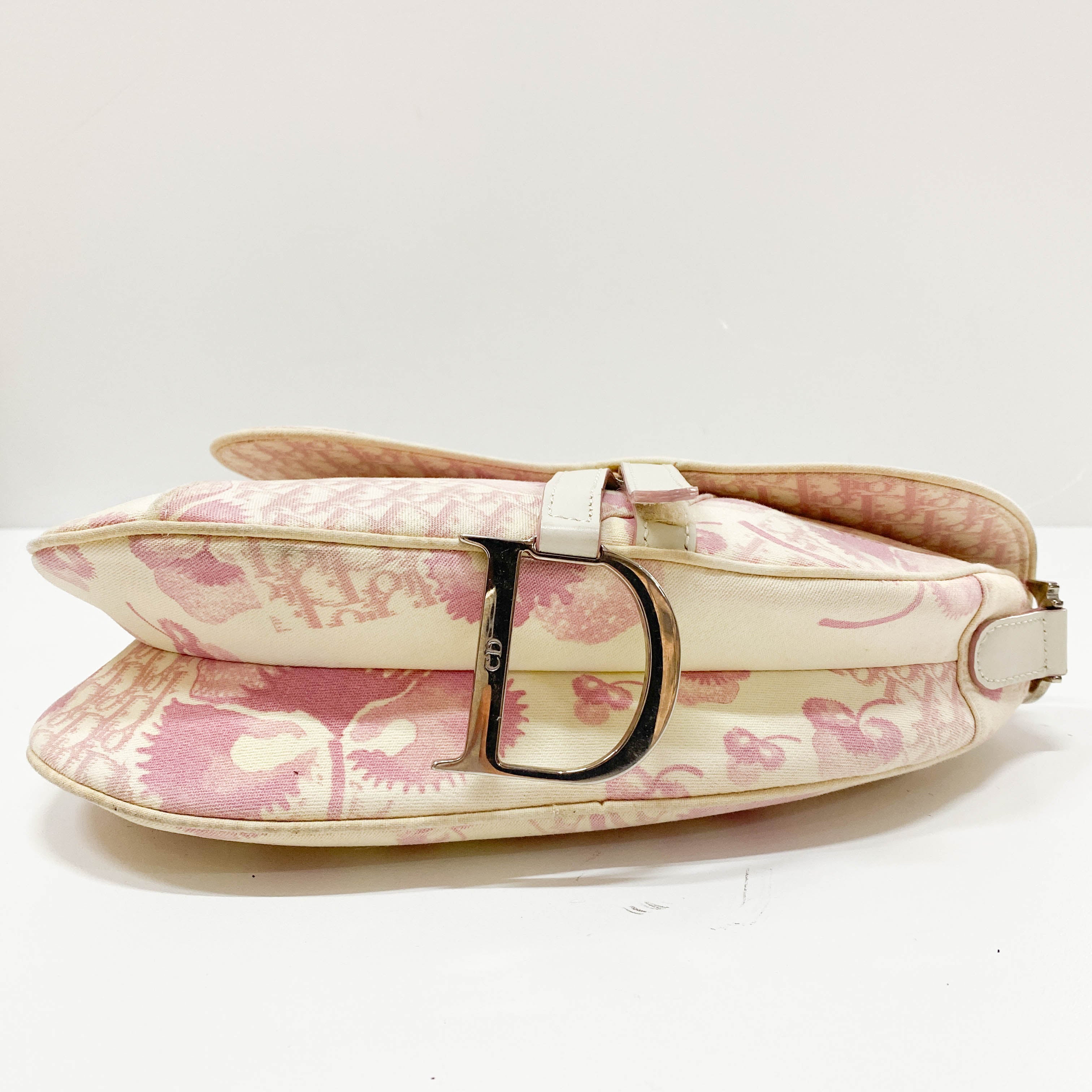 Saddle Trotter Neutral Canvas Shoulder Bag