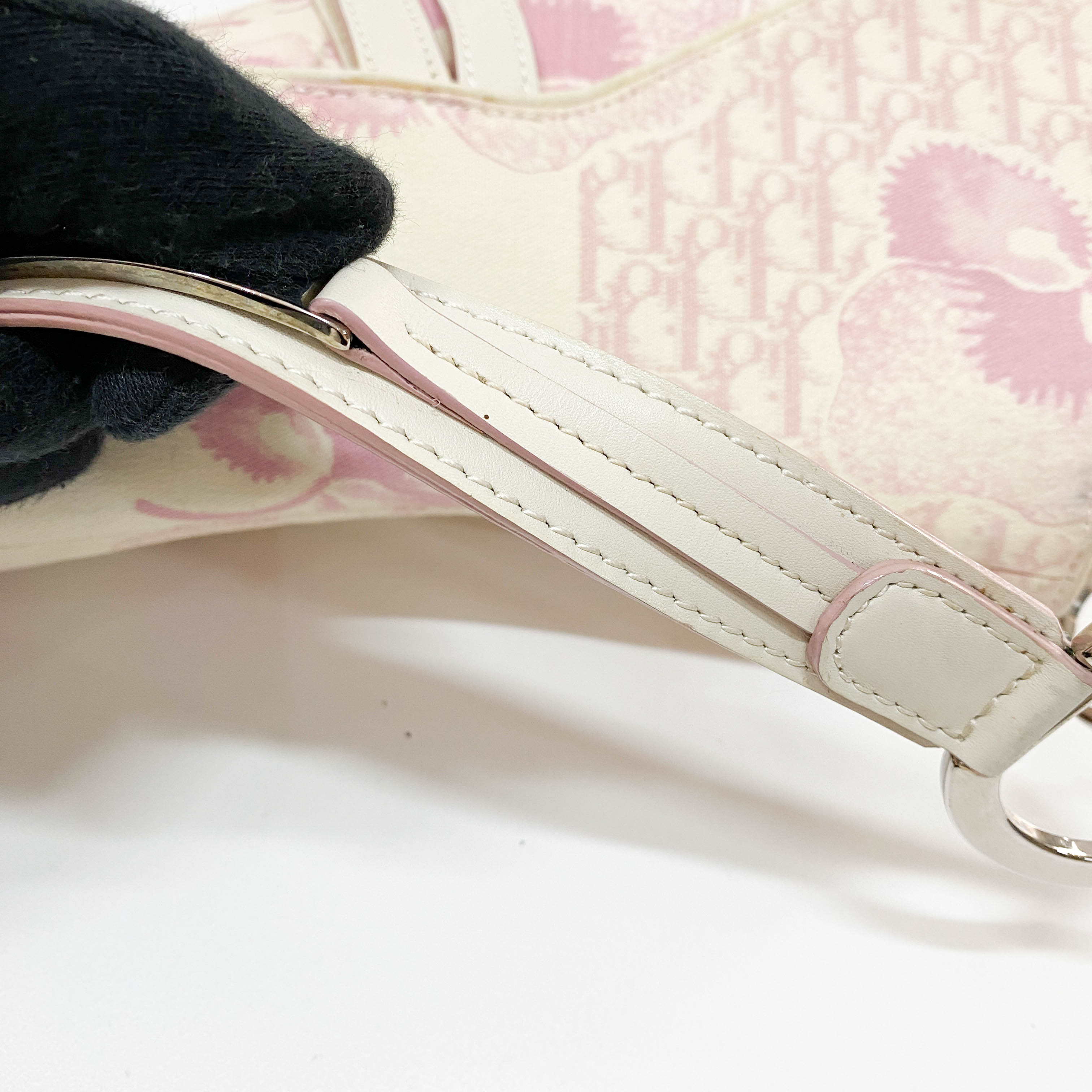 Saddle Trotter Neutral Canvas Shoulder Bag