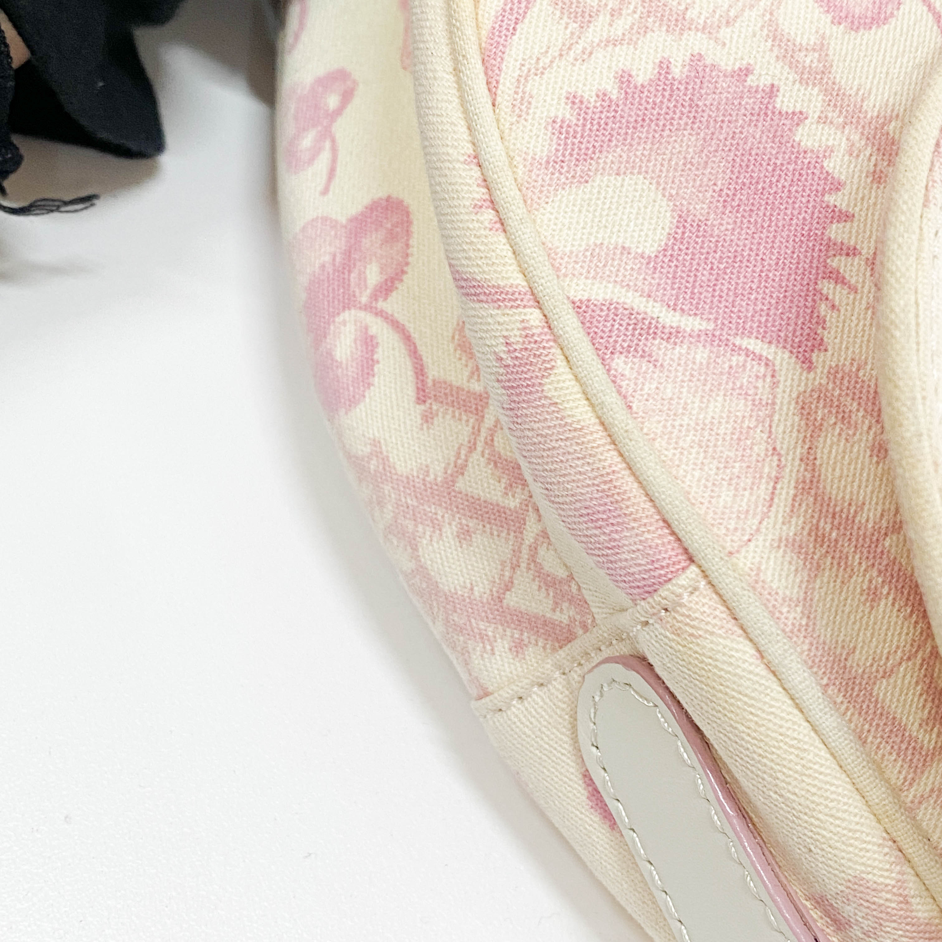 Saddle Trotter Neutral Canvas Shoulder Bag