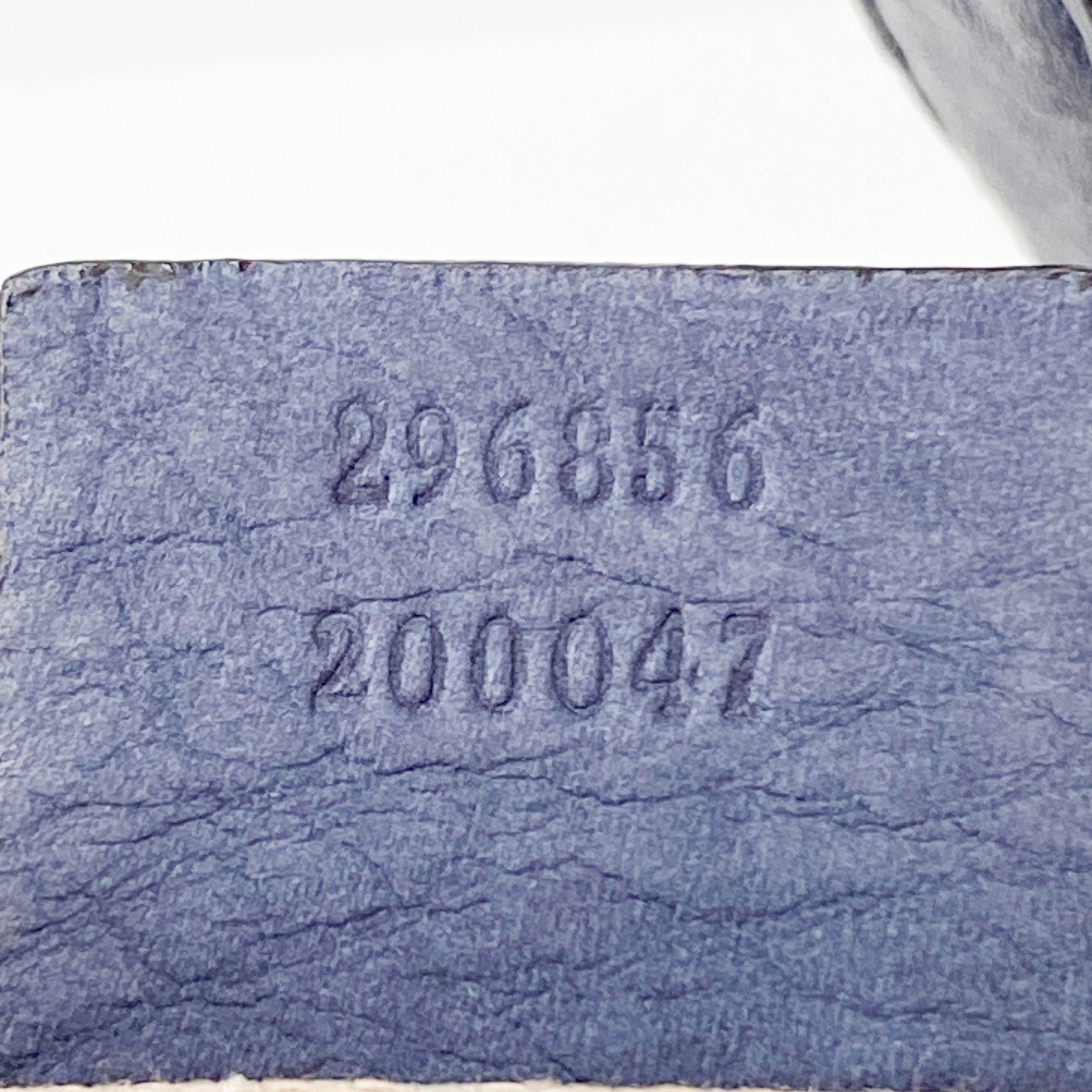 Horsebit Blue Leather Hobo Bag