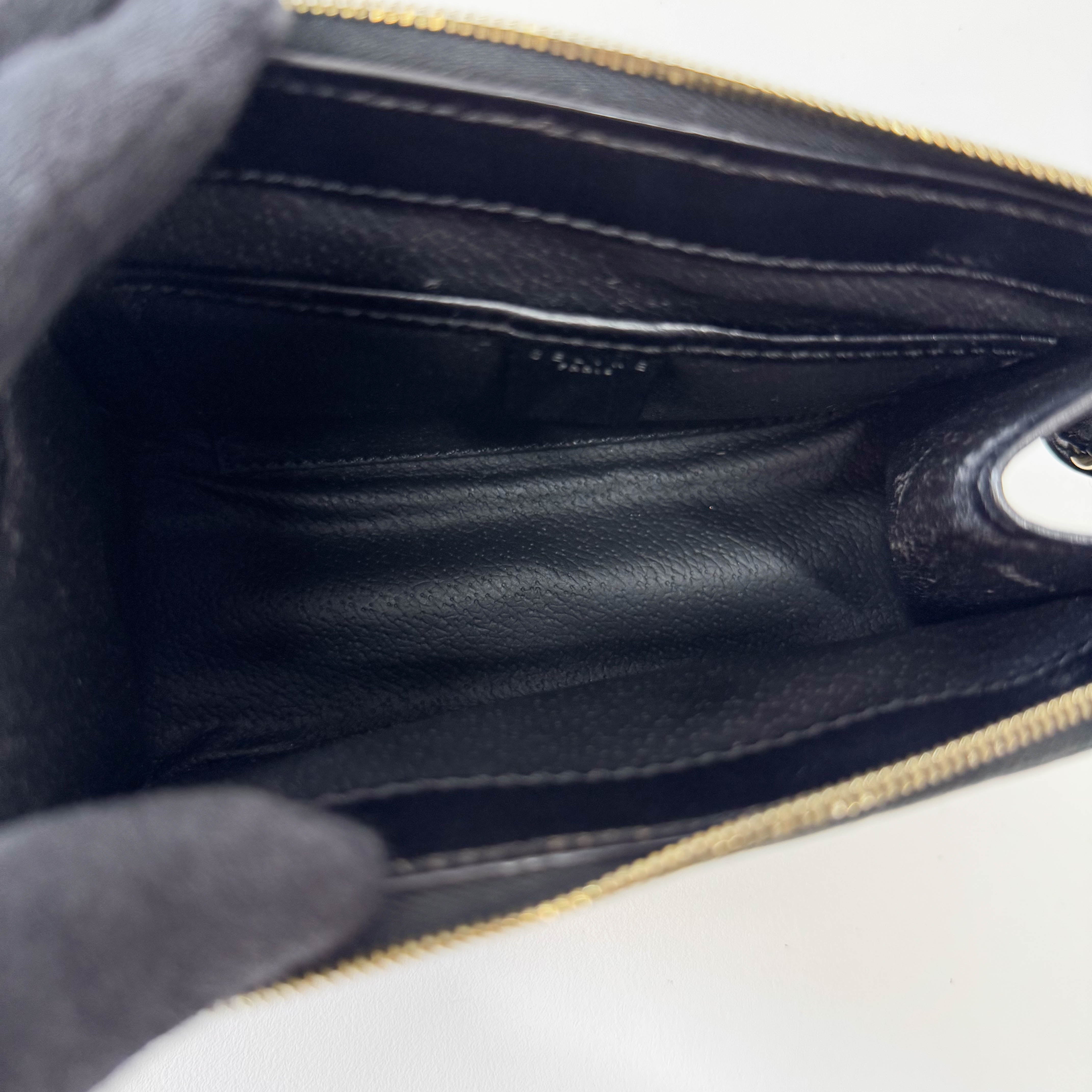 Macadam Black Leather Mini Shoulder Bag