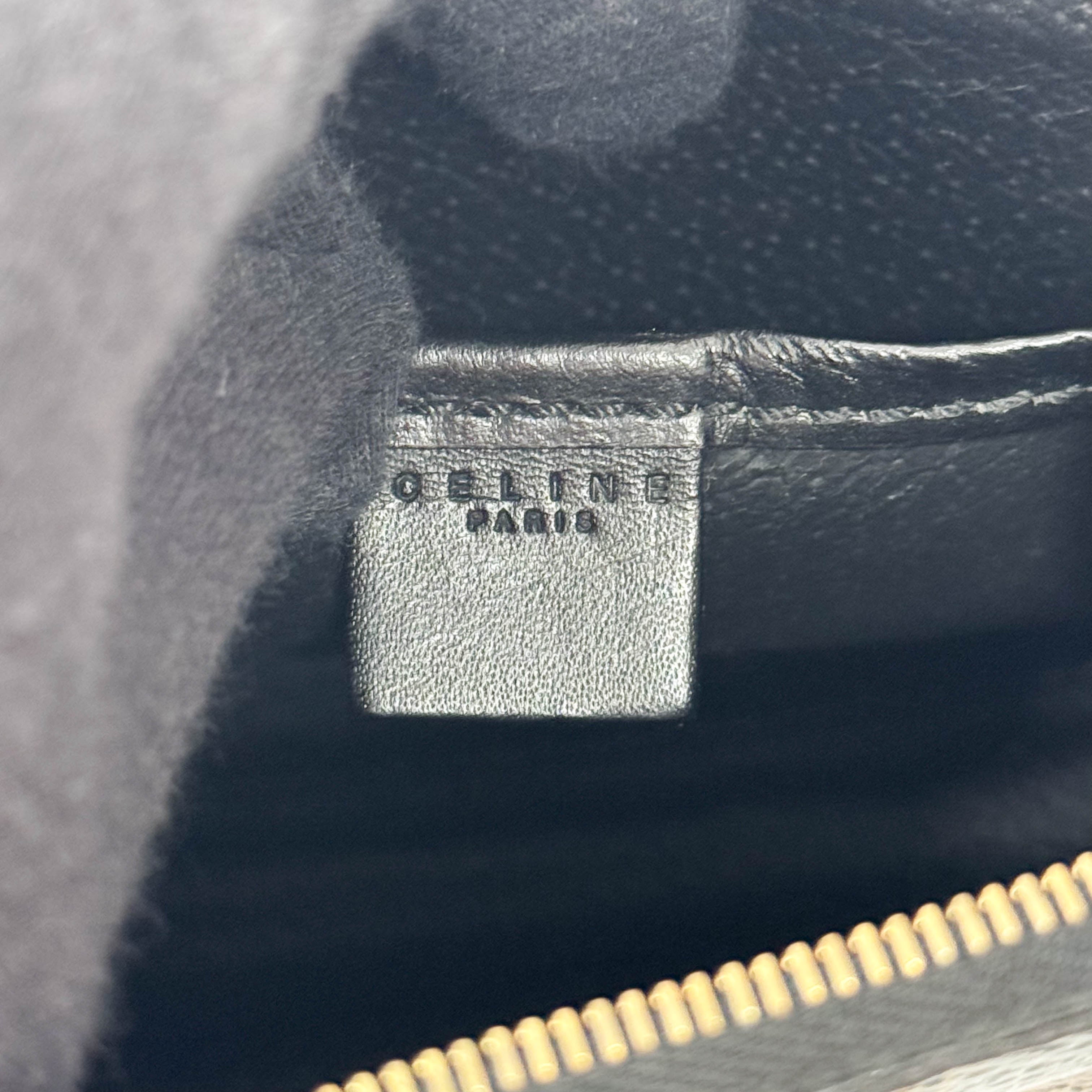 Macadam Black Leather Mini Shoulder Bag