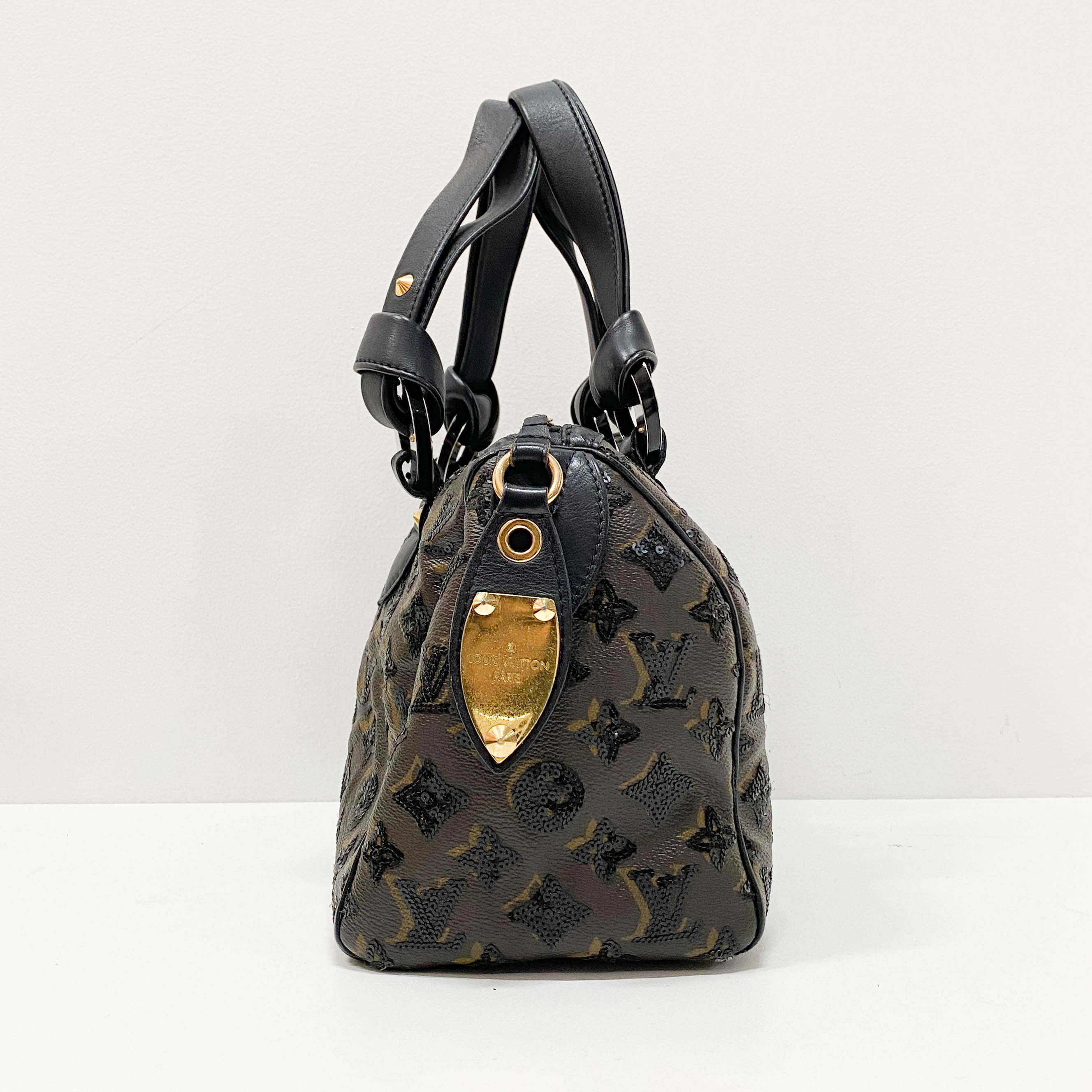 Speedy 30 Monogram Eclipse Beads Canvas Handbag