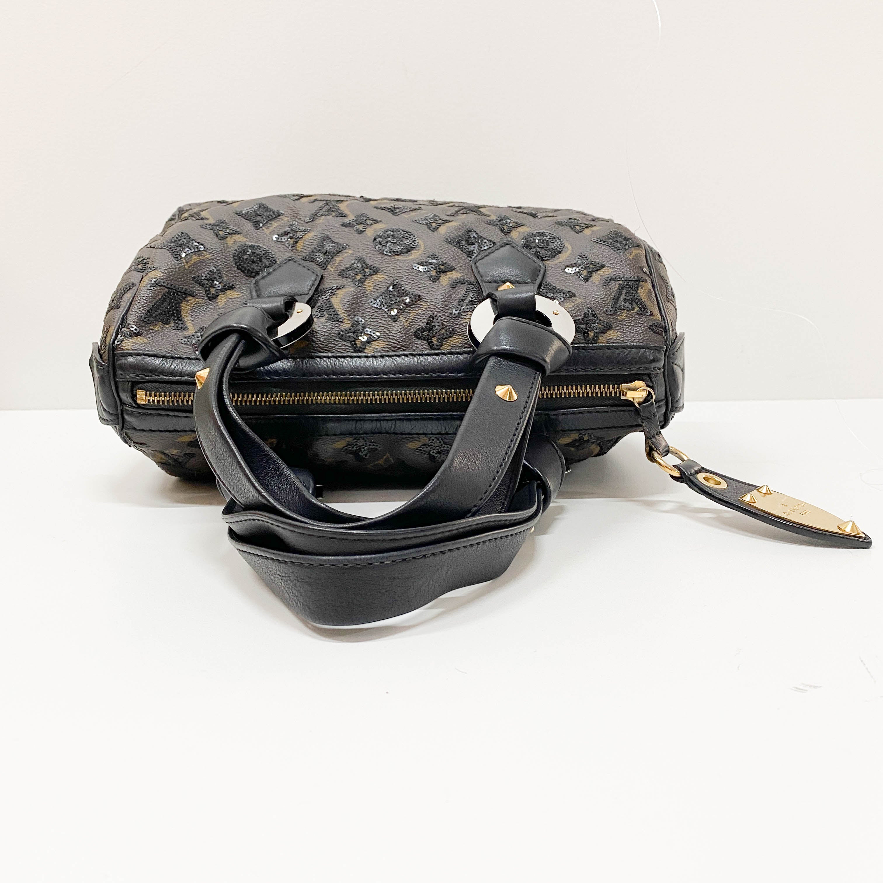 Speedy 30 Monogram Eclipse Beads Canvas Handbag