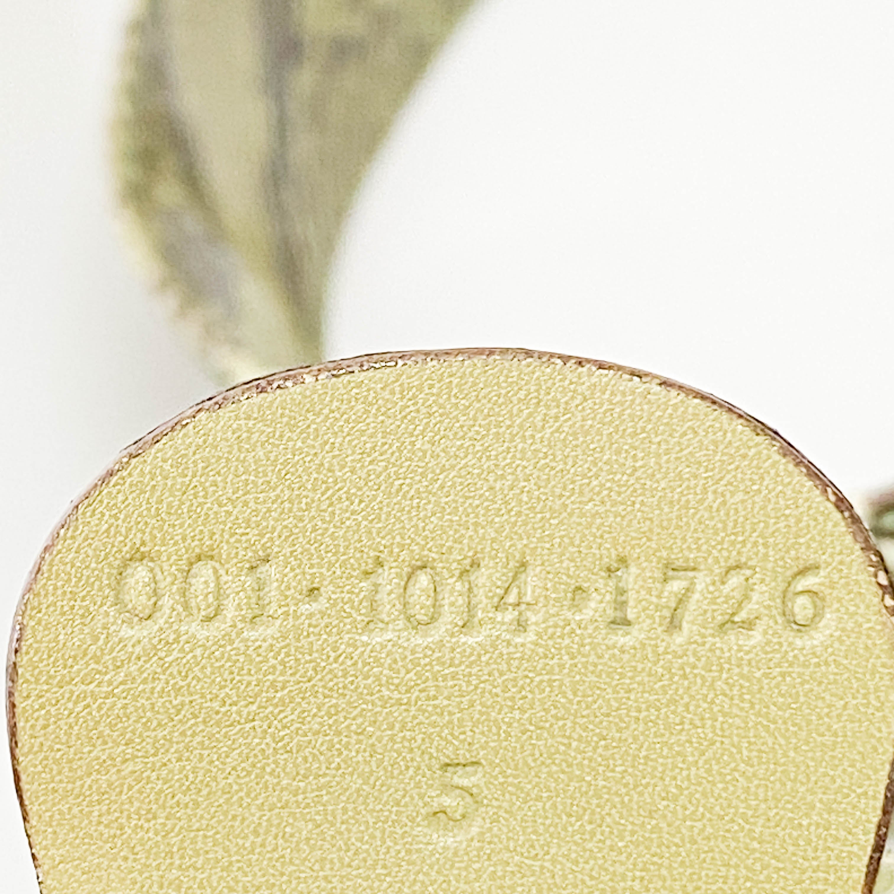 Bamboo Green Python Embossed Leather Two Way Bag